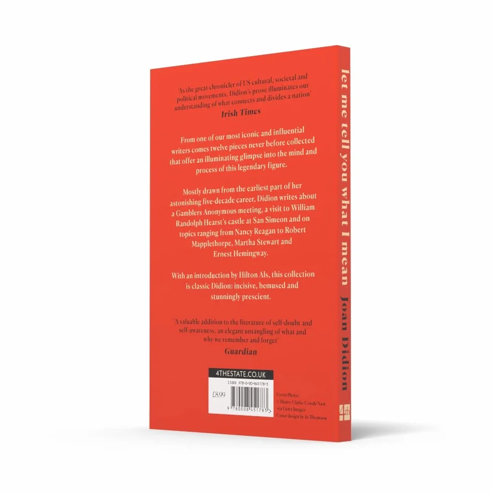 Let Me Tell You What I Mean: A new collection of essays