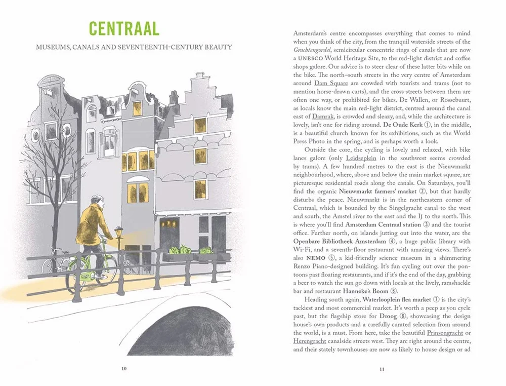 City Cycling Europe (Coffret 8 Vol) /anglais: Slipcased set of 8 paperback volumes, including Paris, Milan, London, Copenhagen, Berlin, Barcelona, Antwerp & Ghent and Amsterdam