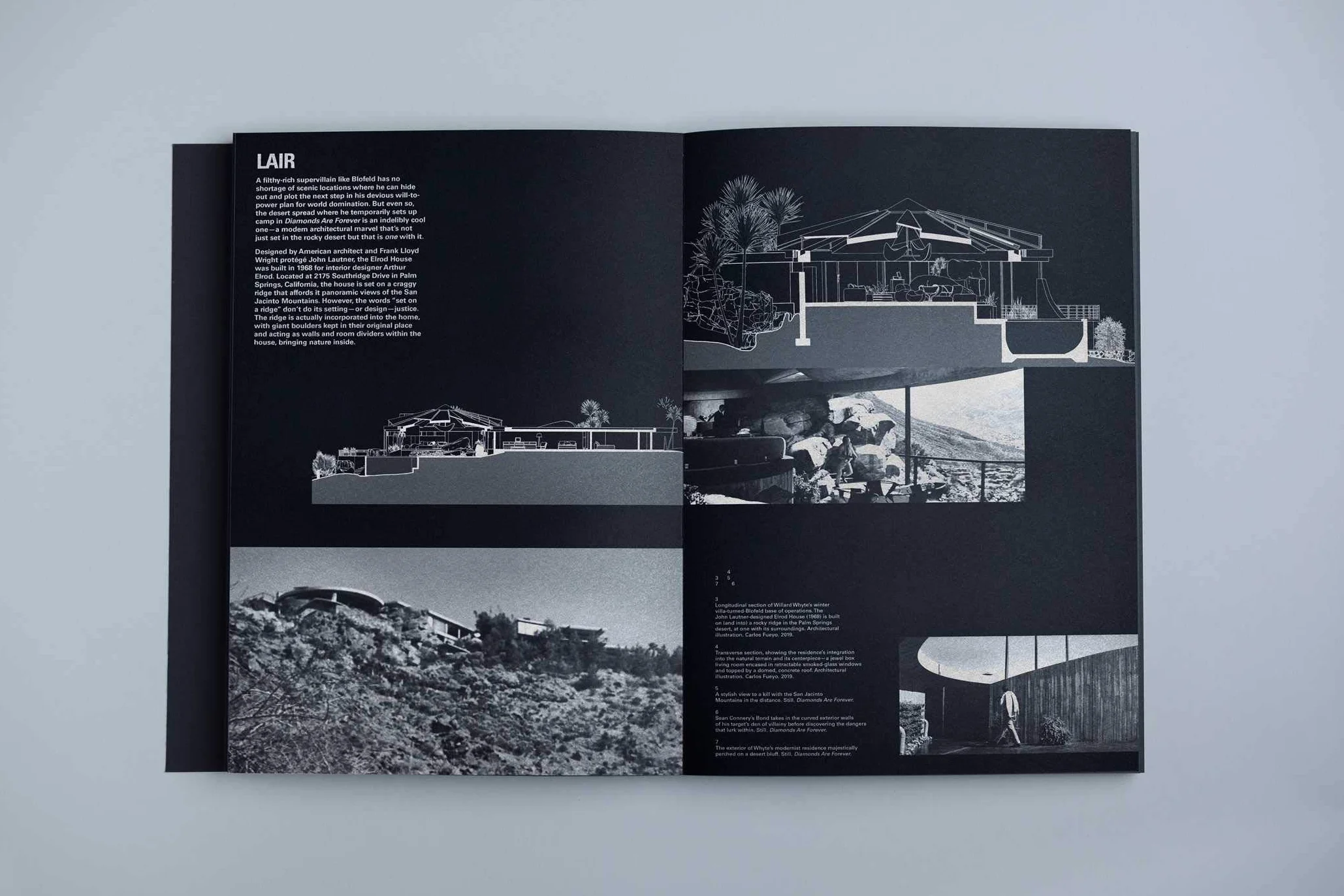 Lair: Radical Homes and Hideouts of Movie Villains (Collectors Edition)
