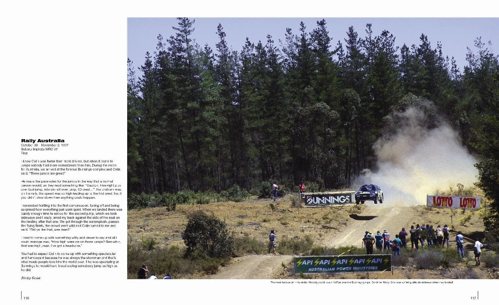 McRae: just Colin