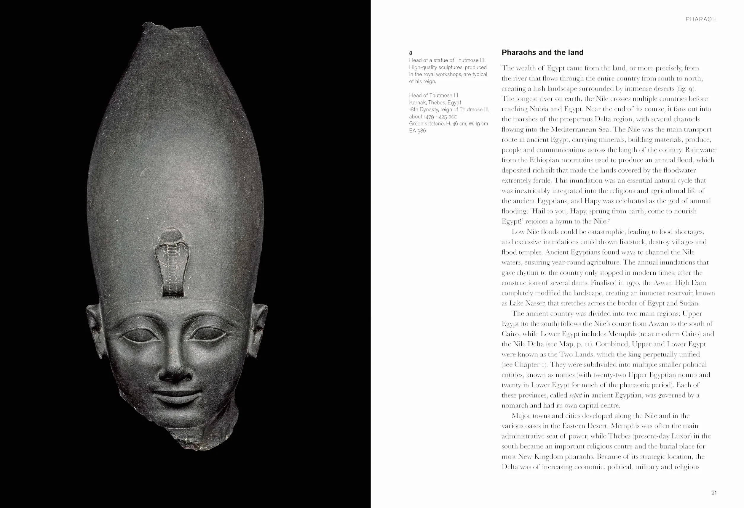 Pharaoh : Art and Power in Ancient Egypt /anglais