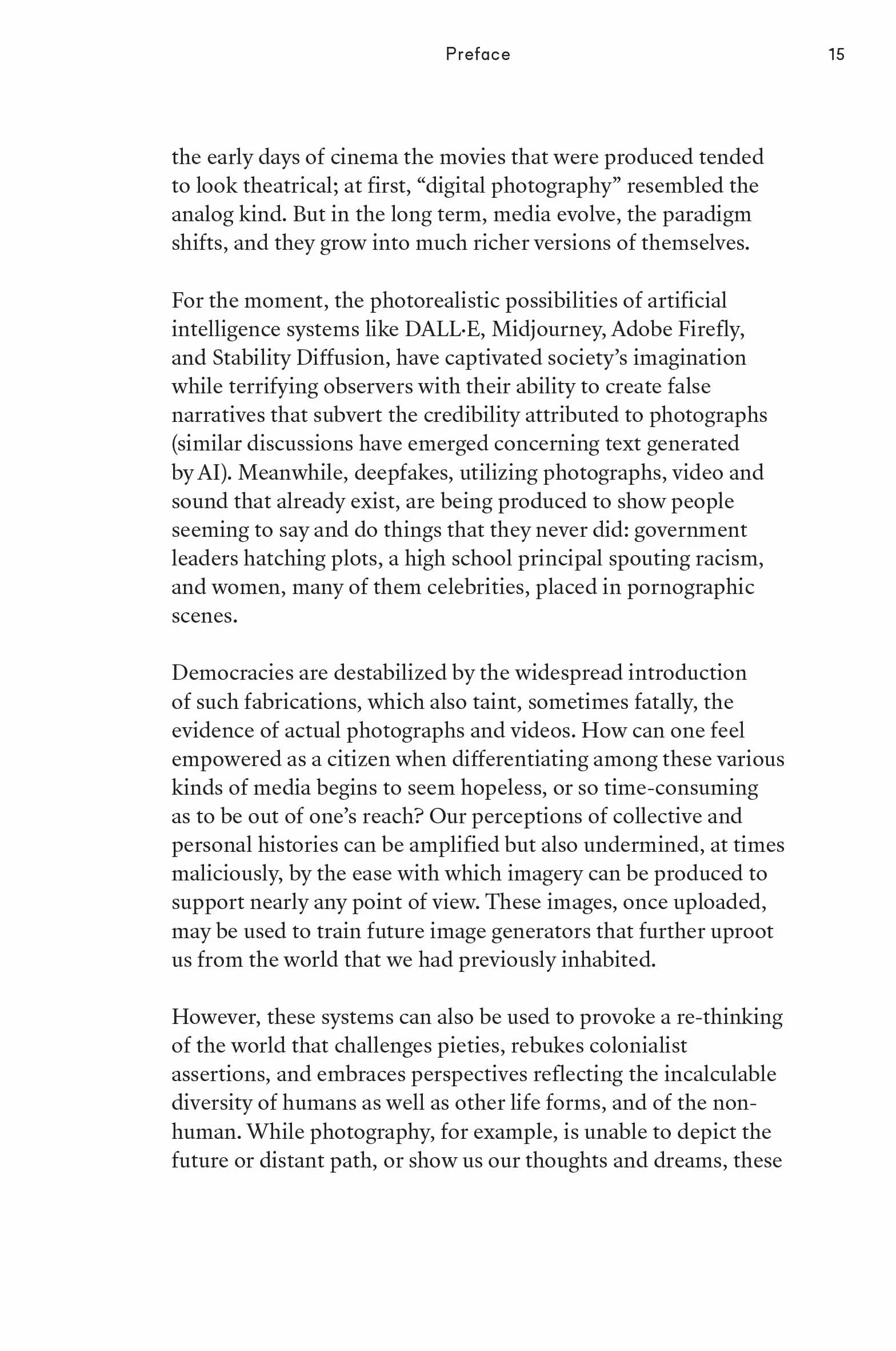 The Synthetic Eye: Photography Transformed in the Age of AI