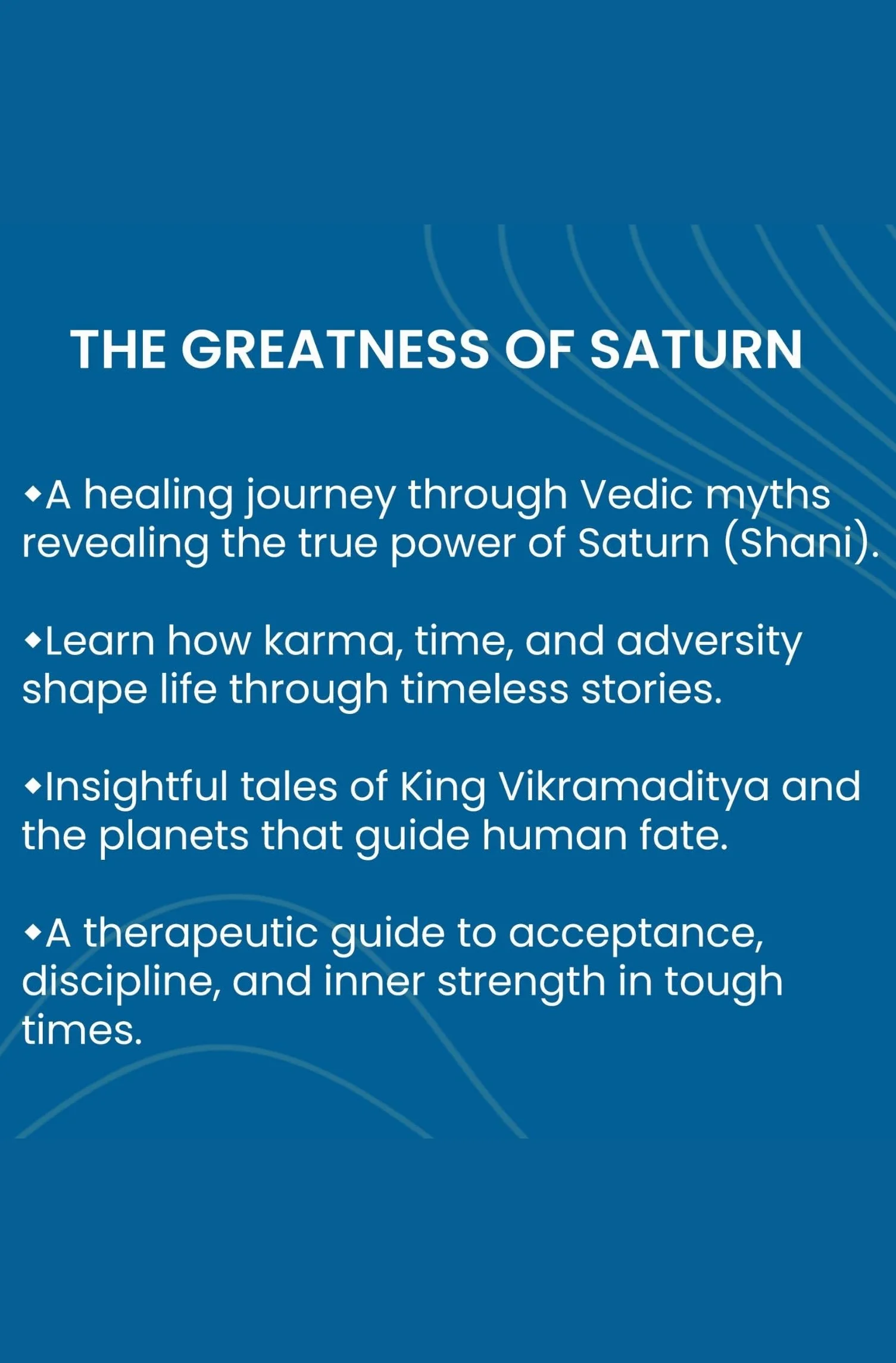 The Greatness Of Saturn: A Therapeutic Myth