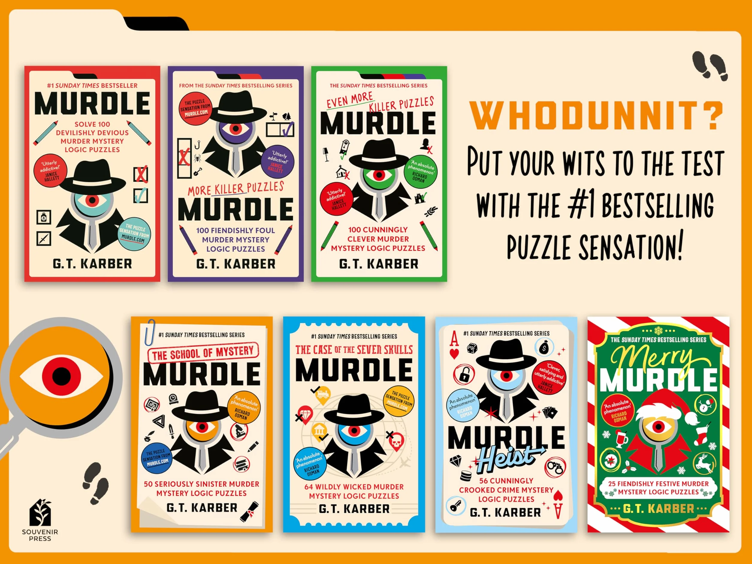 Murdle: The School of Mystery: 50 Seriously Sinister Murder Mystery Logic Puzzles (Book 4)