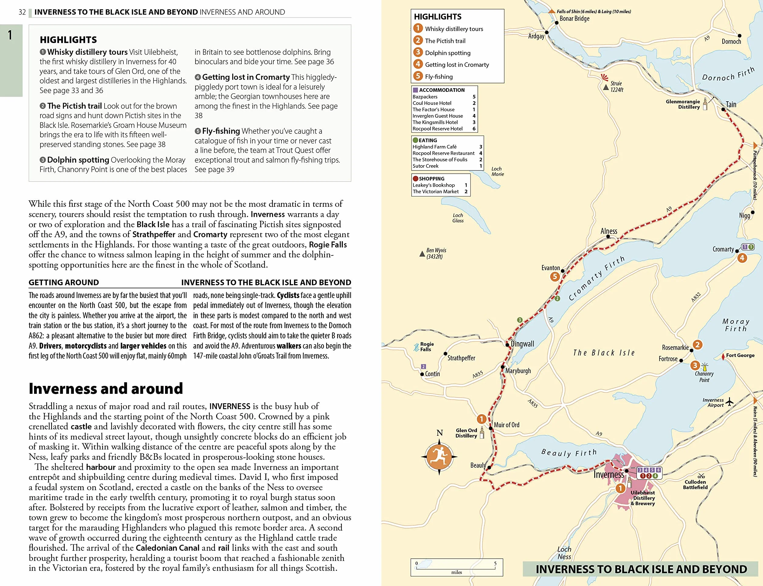 The Rough Guide to the North Coast 500: Compact Travel Guide with eBook