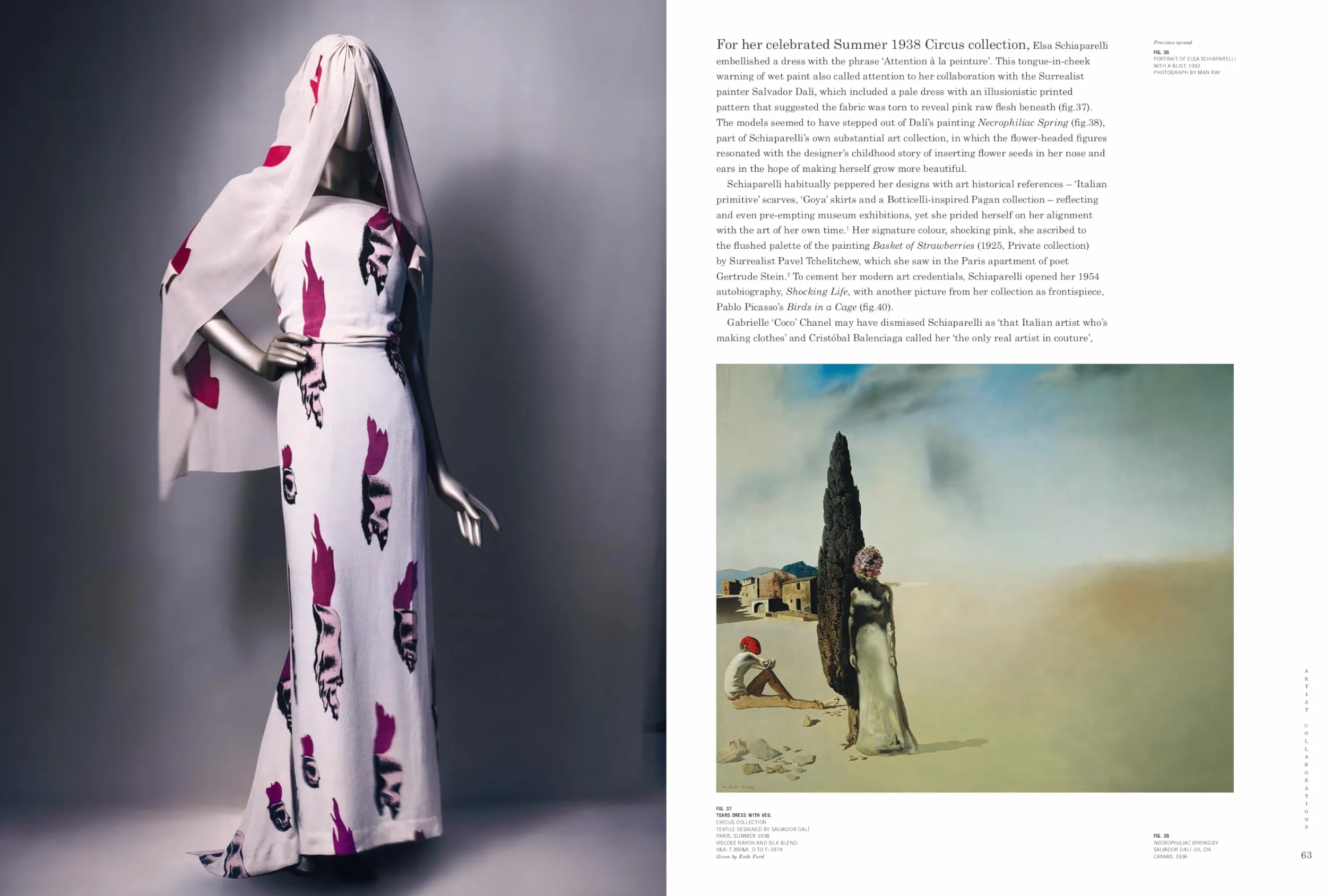 Schiaparelli Fashion Becomes Art /anglais