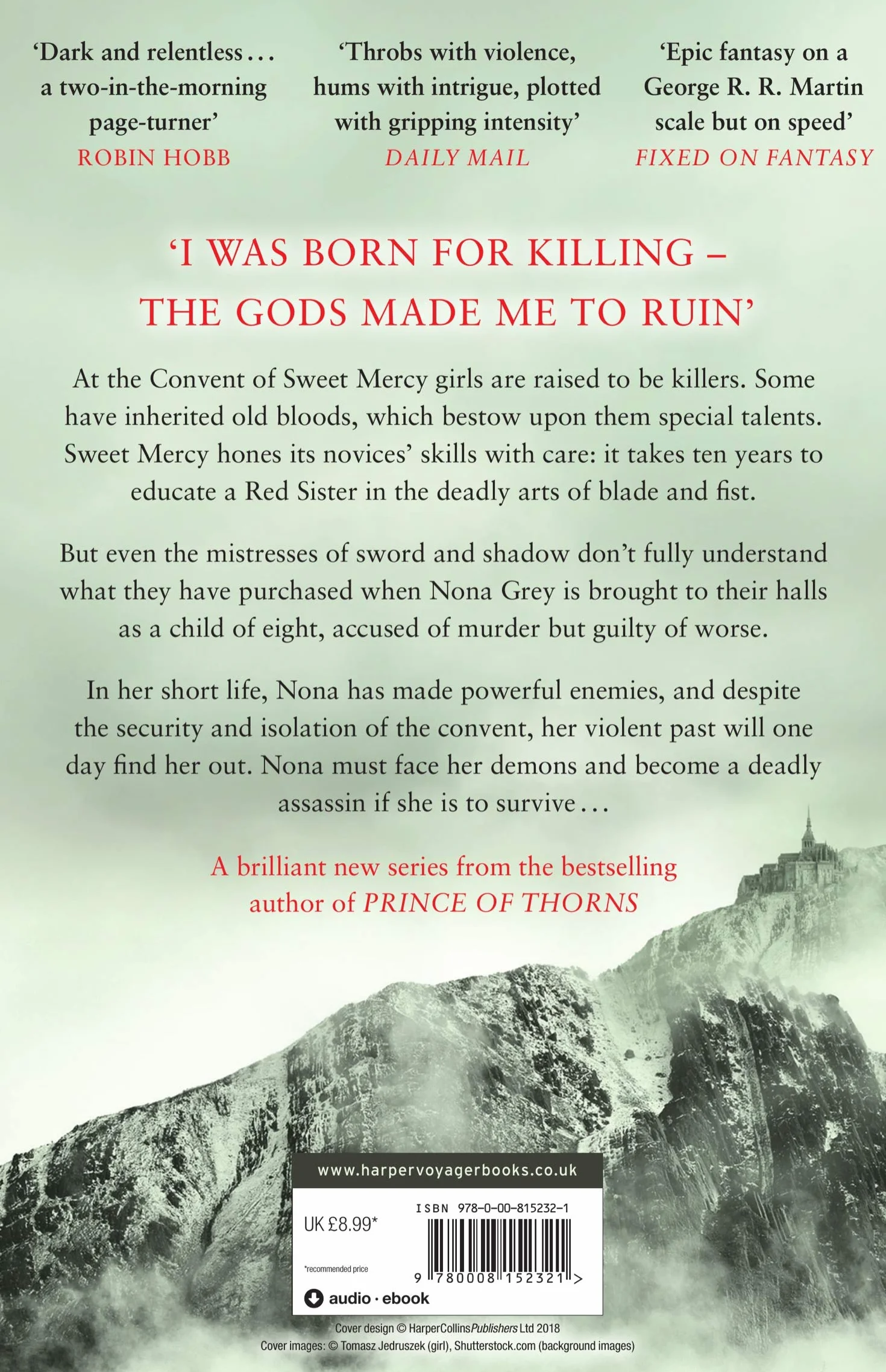 Red Sister: A fantasy action adventure novel: Book 1