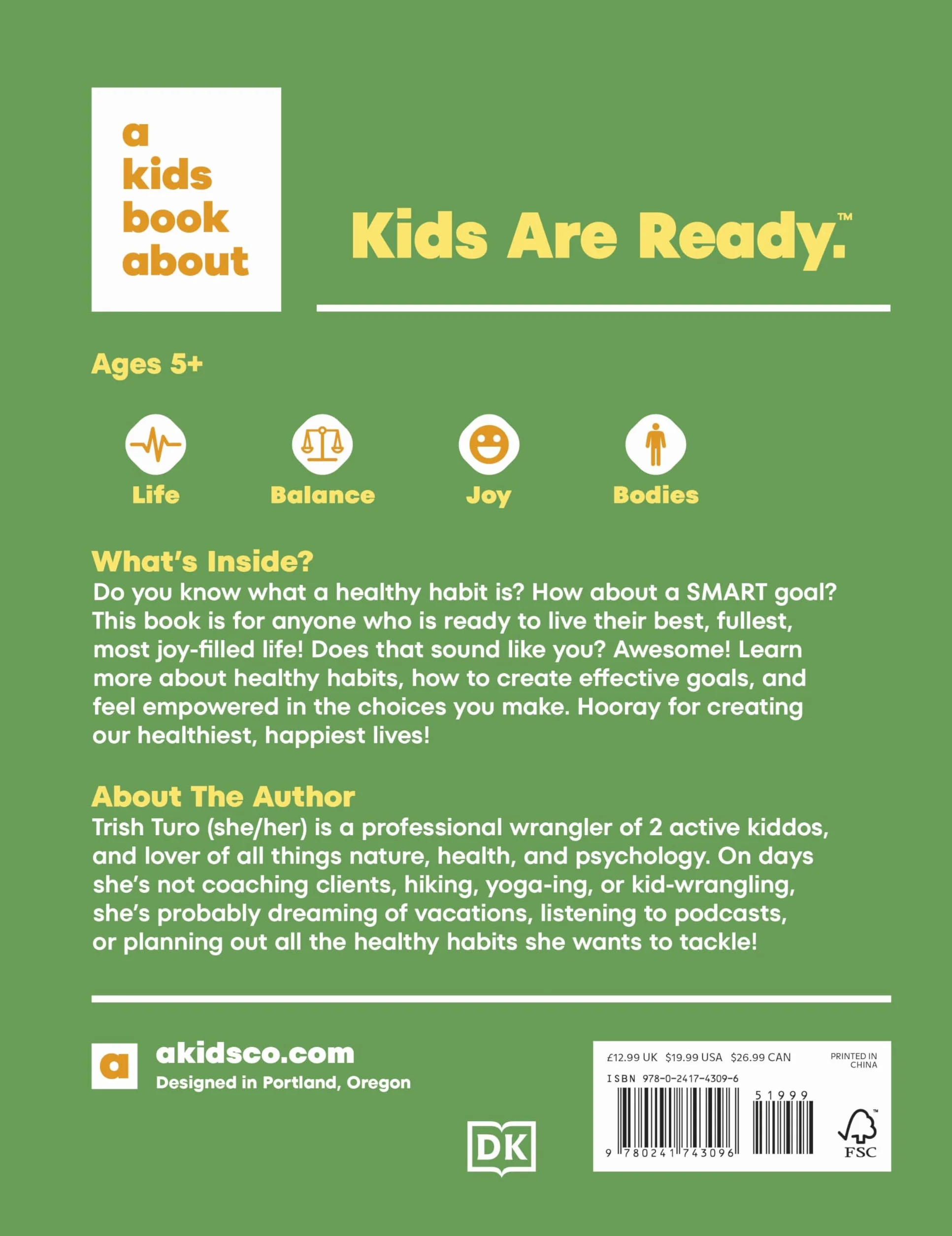 A Kids Book about Healthy Habits