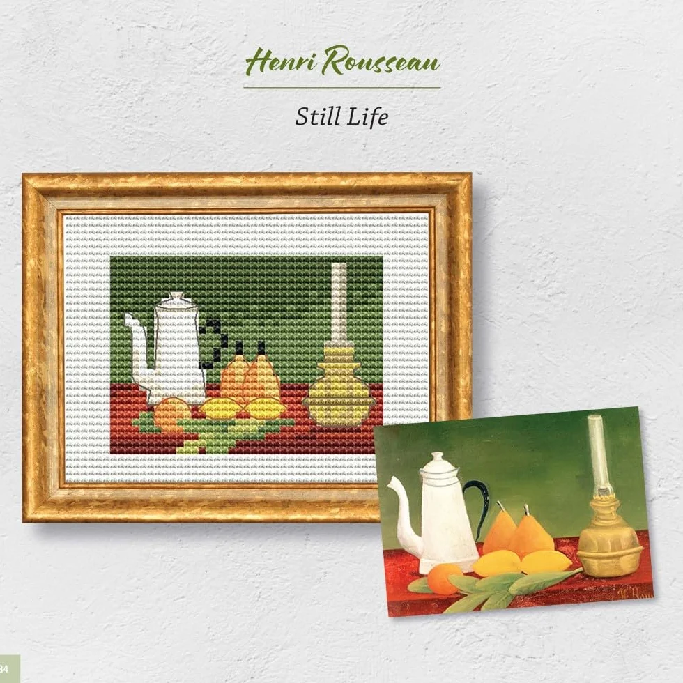Mini Masterpieces Cross-Stitch: Still Life