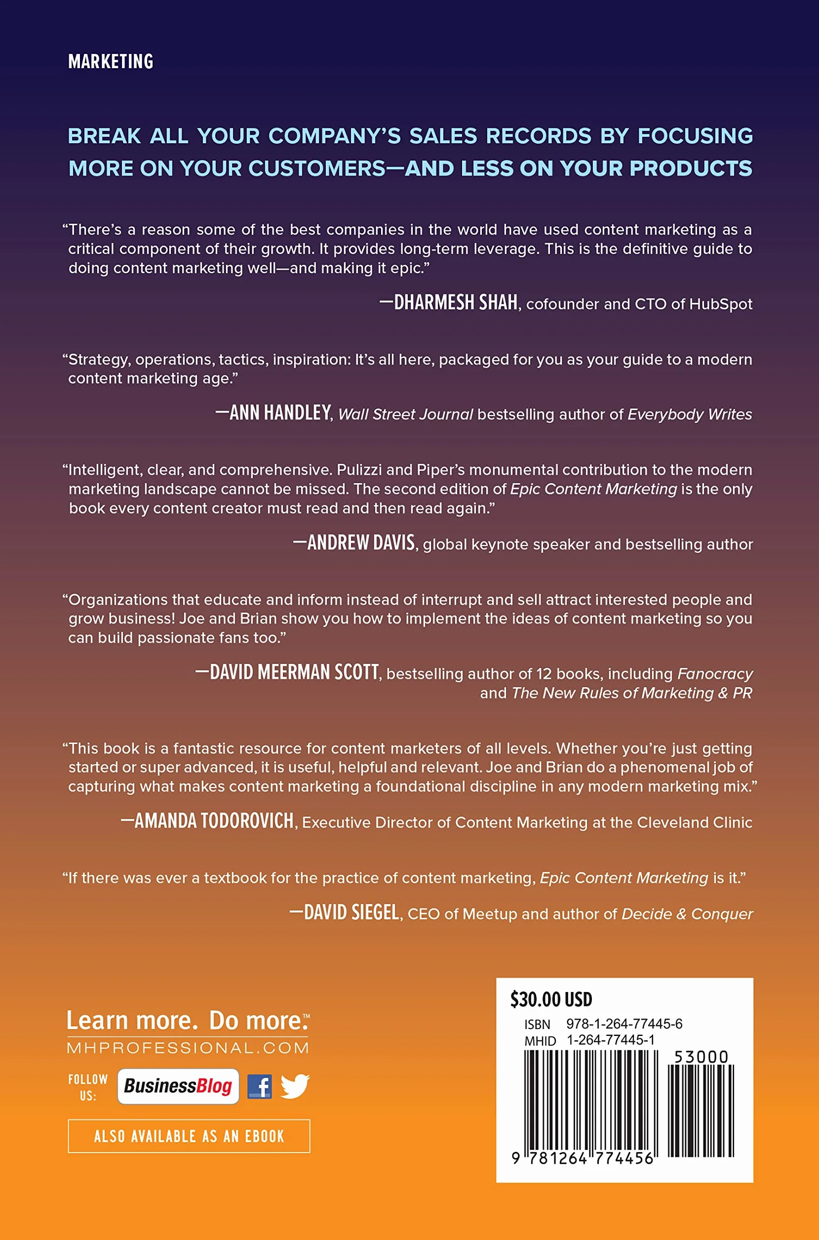 Epic Content Marketing, Second Edition: Break Through the Clutter with a Different Story, Get the Most Out of Your Content, and Build a Community in Web3