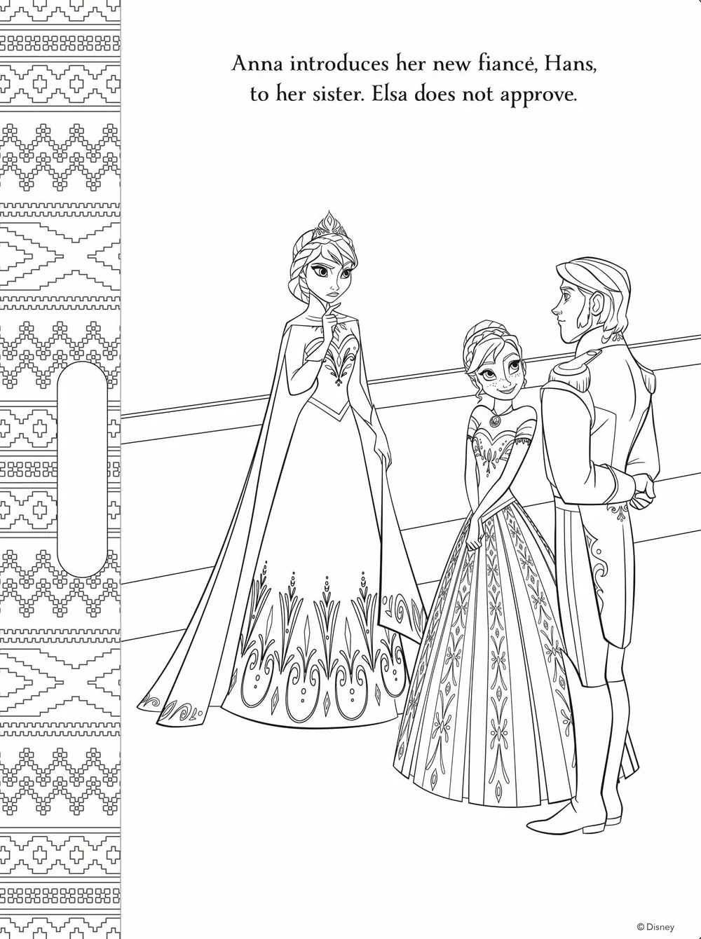 Disney Frozen: Giant Colour-Me Pad