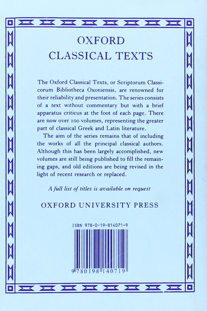 Theogonia, Opera Et Dies, Scutum, Fragmenta Selecta