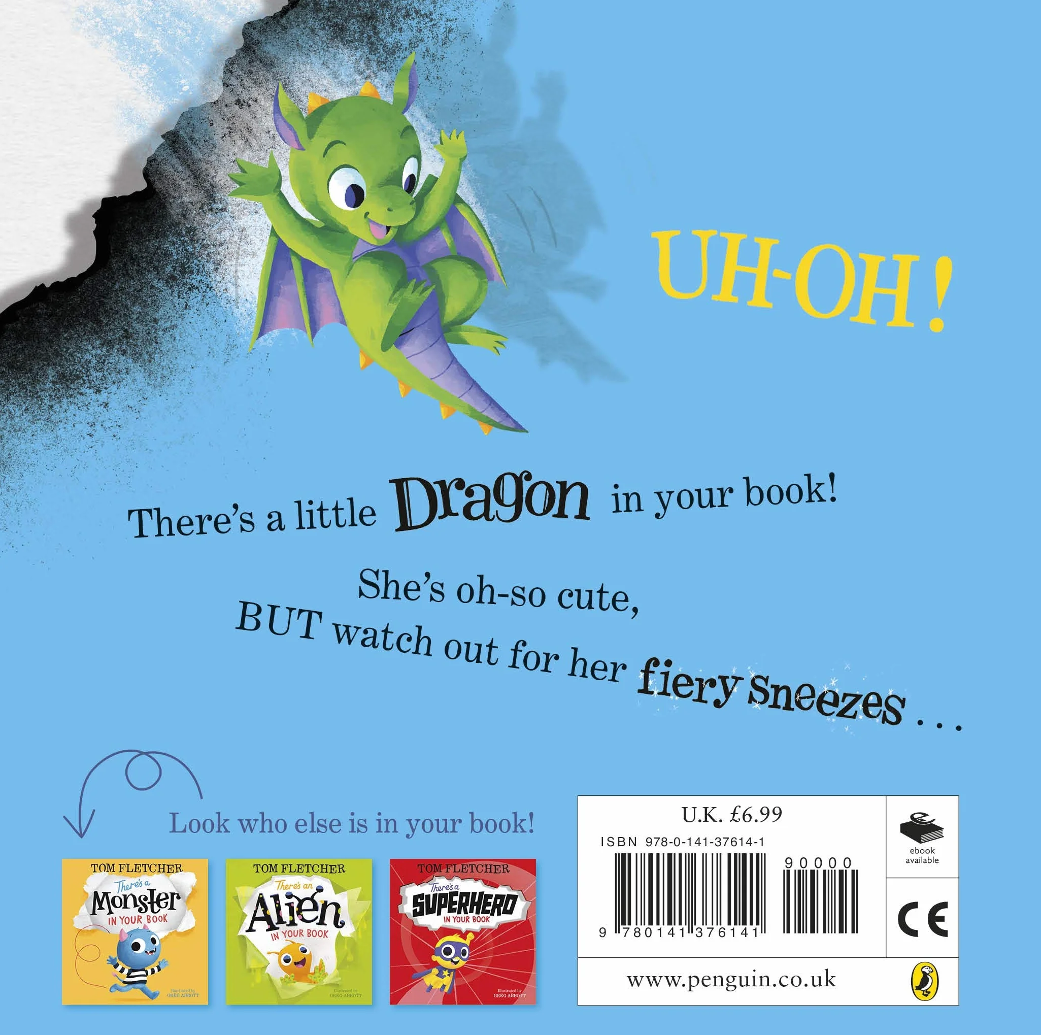 There's a Dragon in Your Book (2): An interactive story book for toddlers