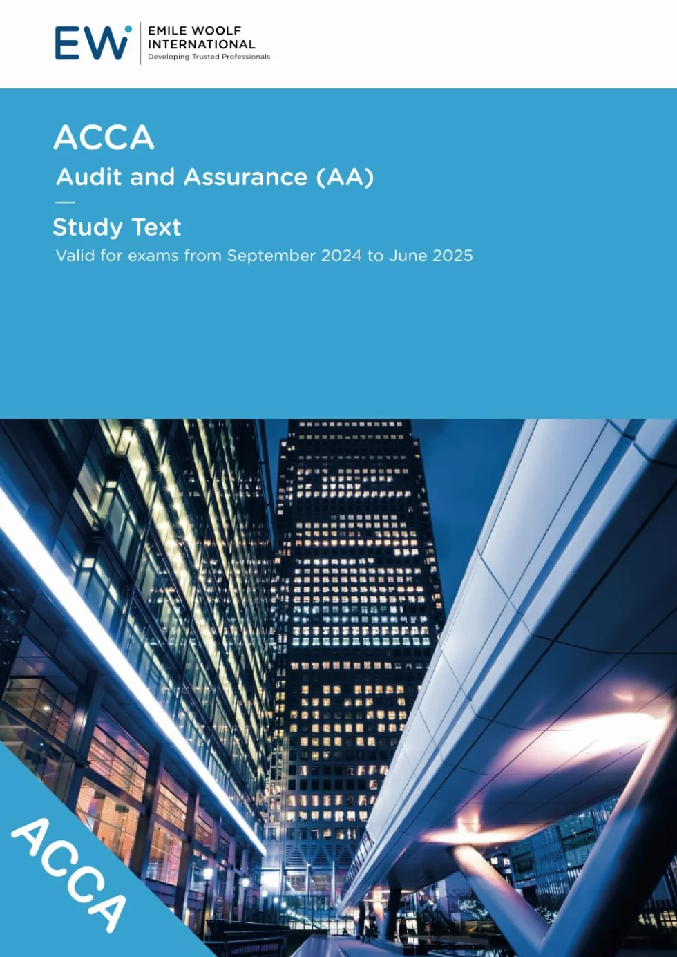 ACCA Audit and Assurance (AA) Study Text - 2024-25