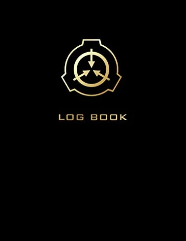 SCP Foundation Notebook Log Journal