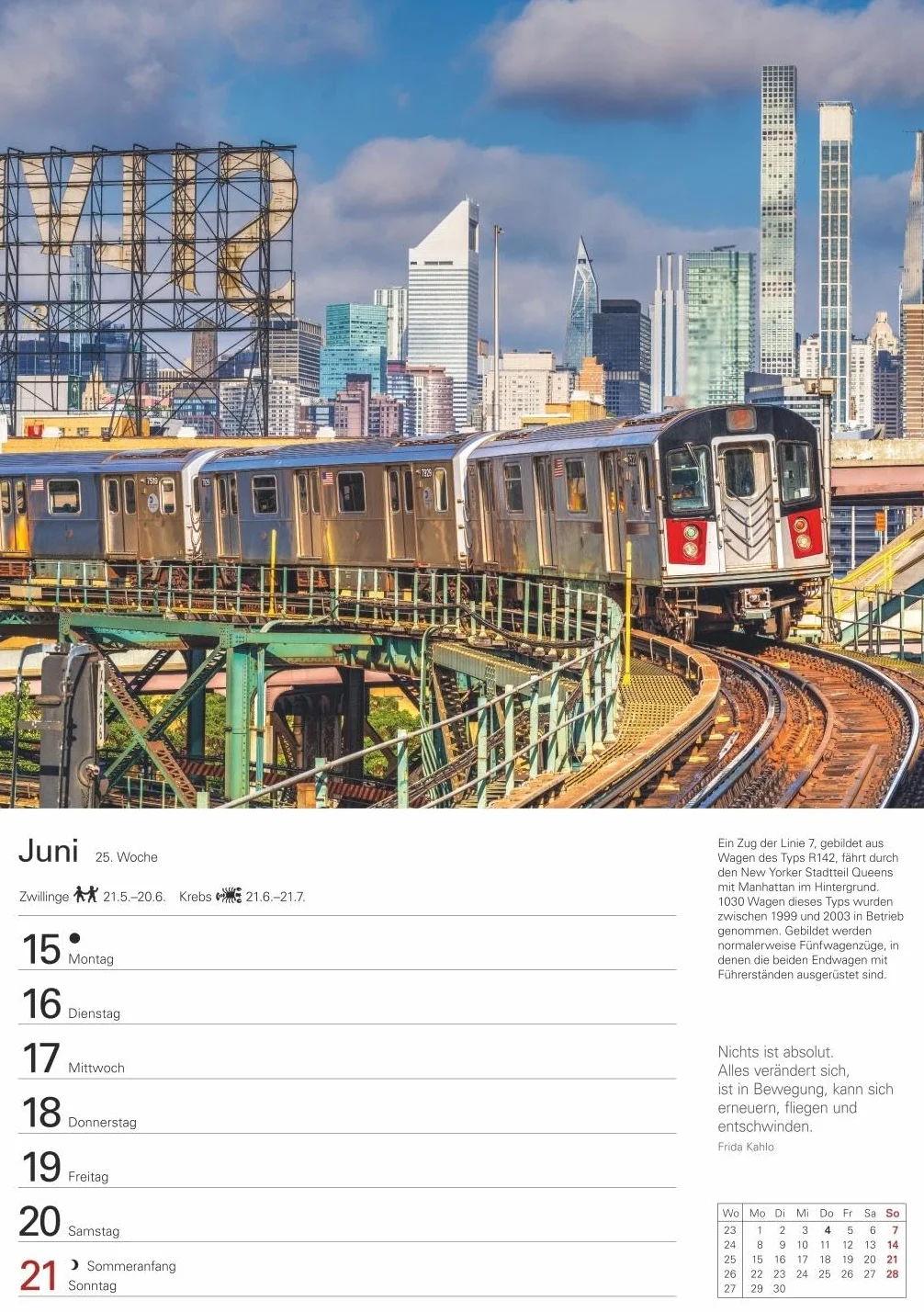 Eisenbahnen Wochenplaner 2026 - 53 faszinierende Fotografien: Besonderer Wandplaner mit 53 fantastischen Fotos von historischen Eisenbahnen. Hochwertiger Foto-Kalender 2026. 25 x 35,5 cm