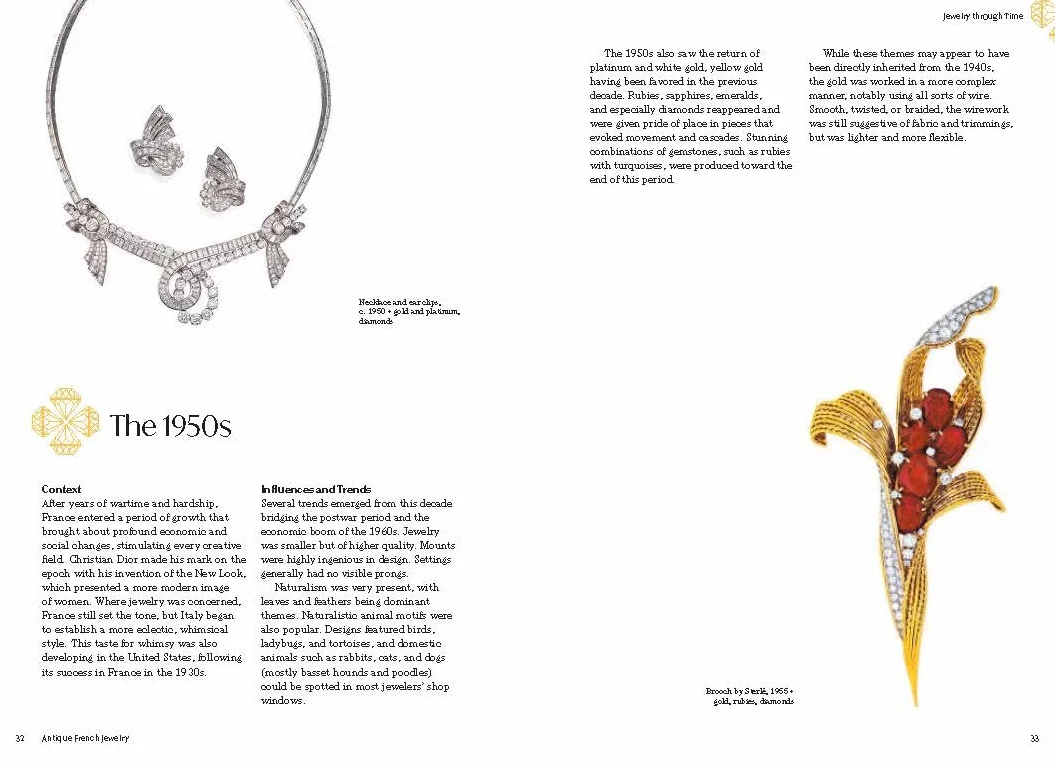 Antique French Jewelry : 1800-1950