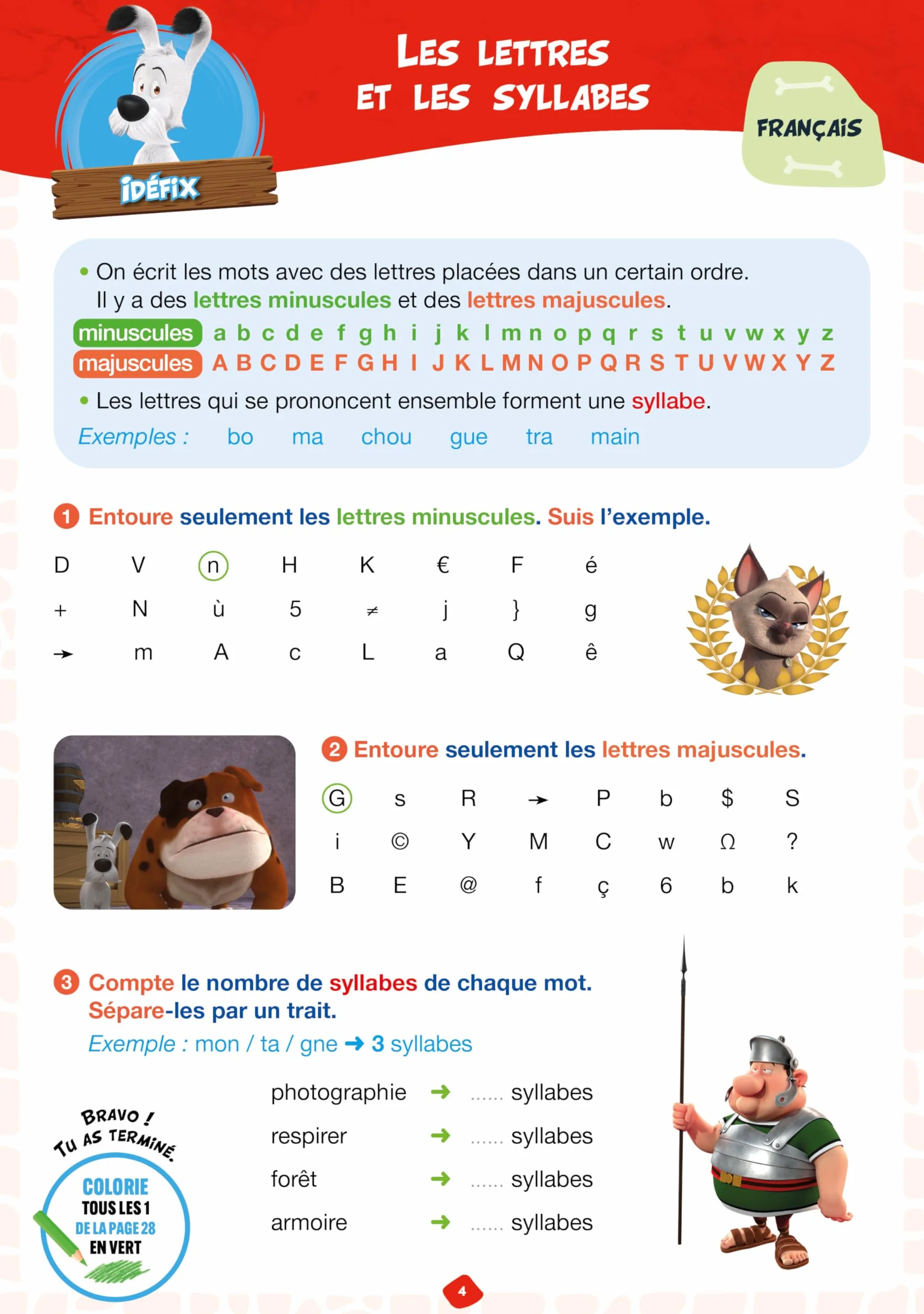 Idéfix - Cahier de vacances 2026 - CP / CE1: Du CP au CE1