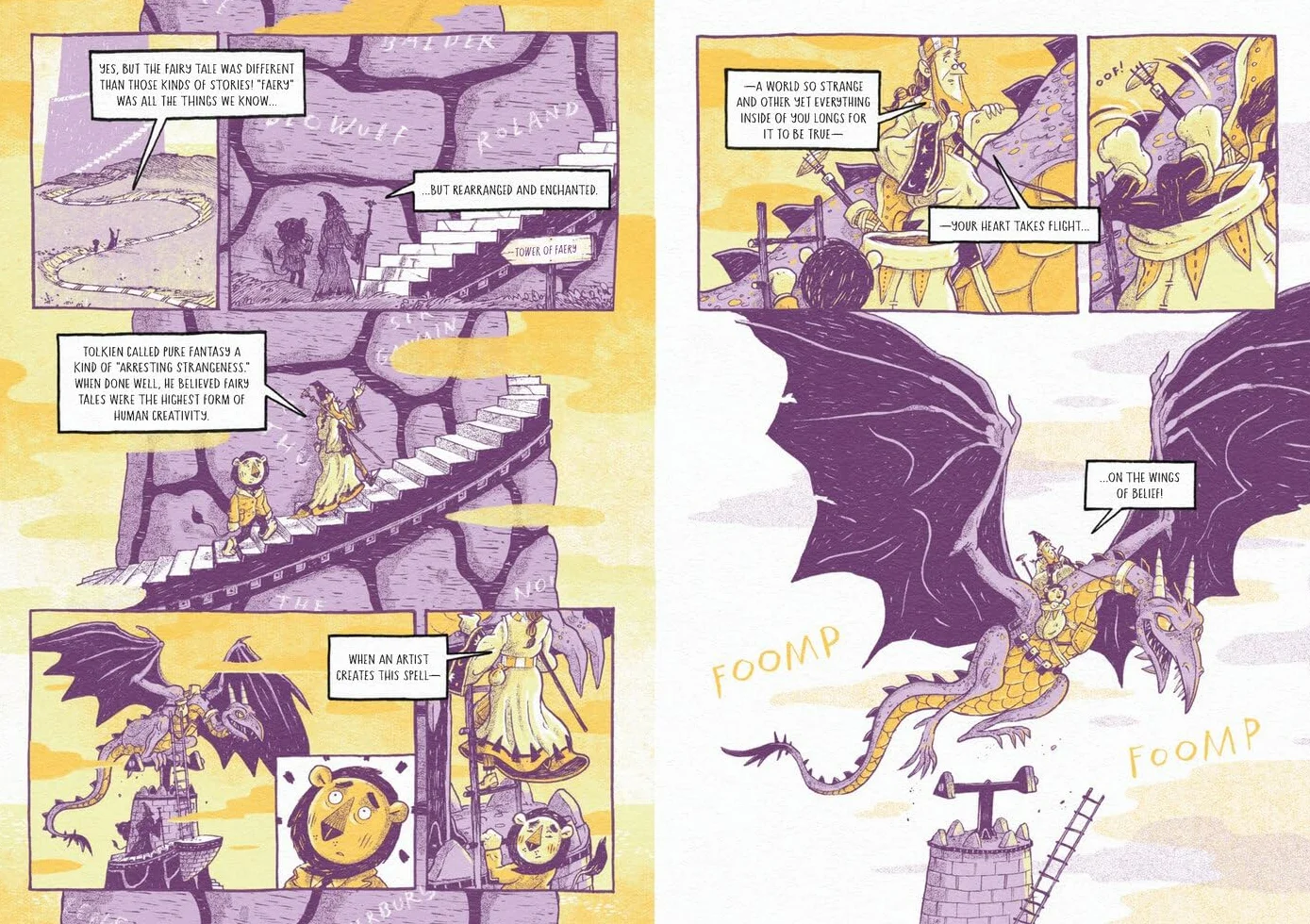 The Mythmakers: The Remarkable Fellowship of C.S. Lewis & J.R.R. Tolkien (a Graphic Novel)