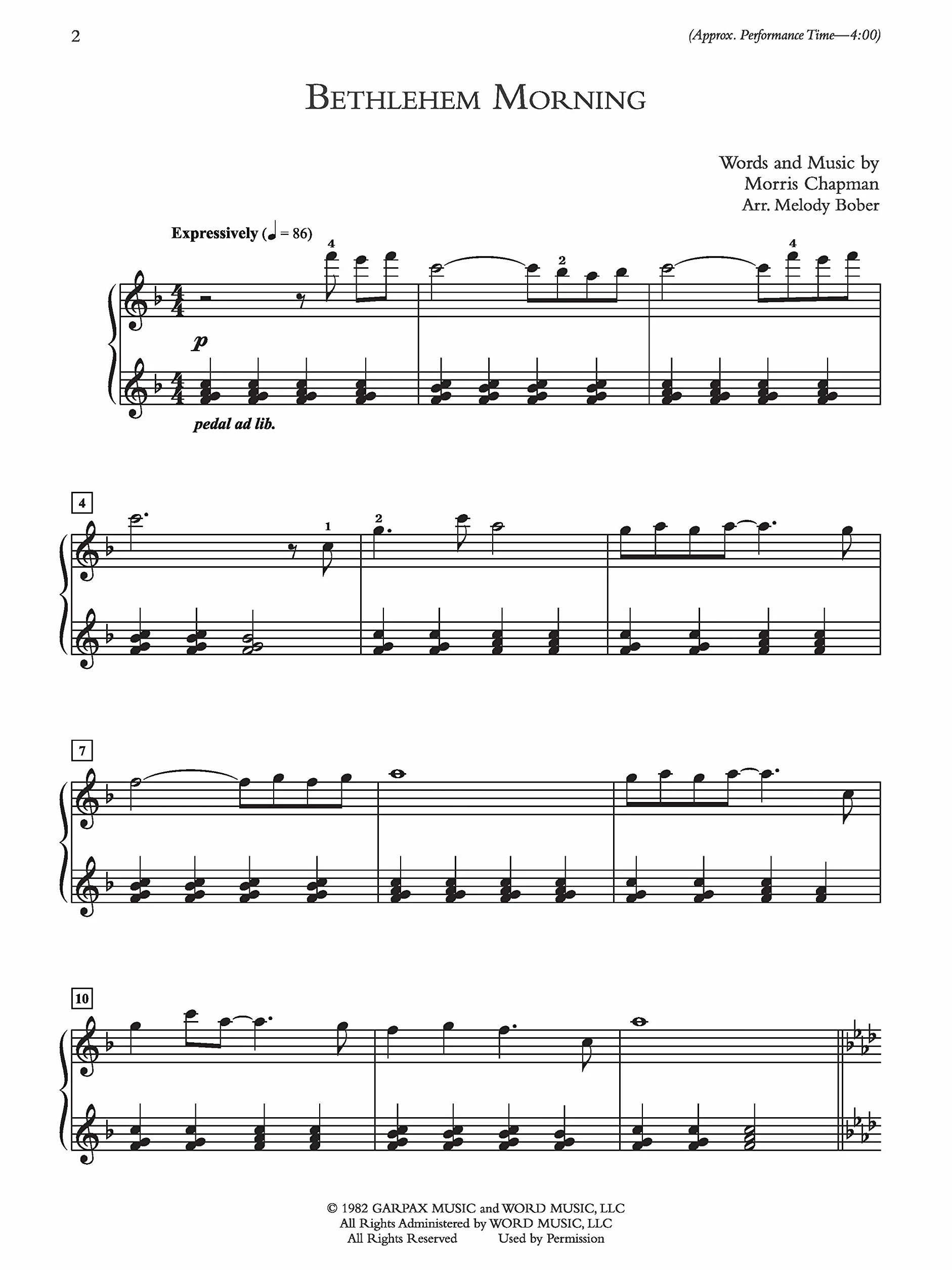 A Contemporary Christmas: Early Advanced Piano: 9 Arrangements of Contemporary Christian and Classic Favorites