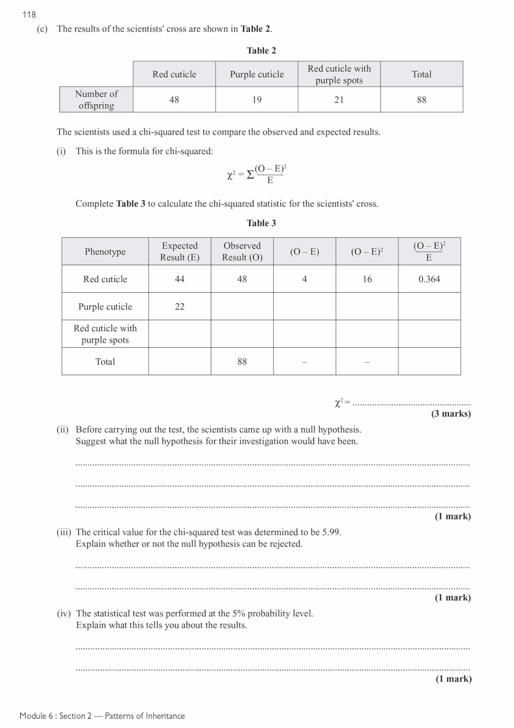 A-Level Biology: OCR A Year 1 & 2 Exam Practice Workbook includes Answers