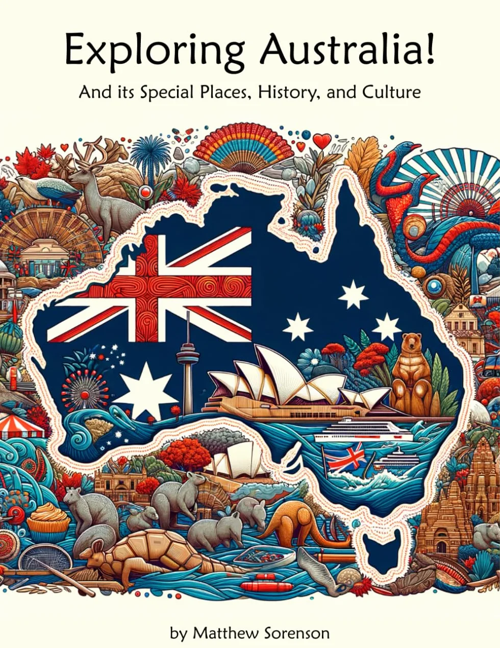 Exploring Australia Workbook For Curious Kids: A Fun, Interactive Guide to Australia's Special Places, Culture, and History!