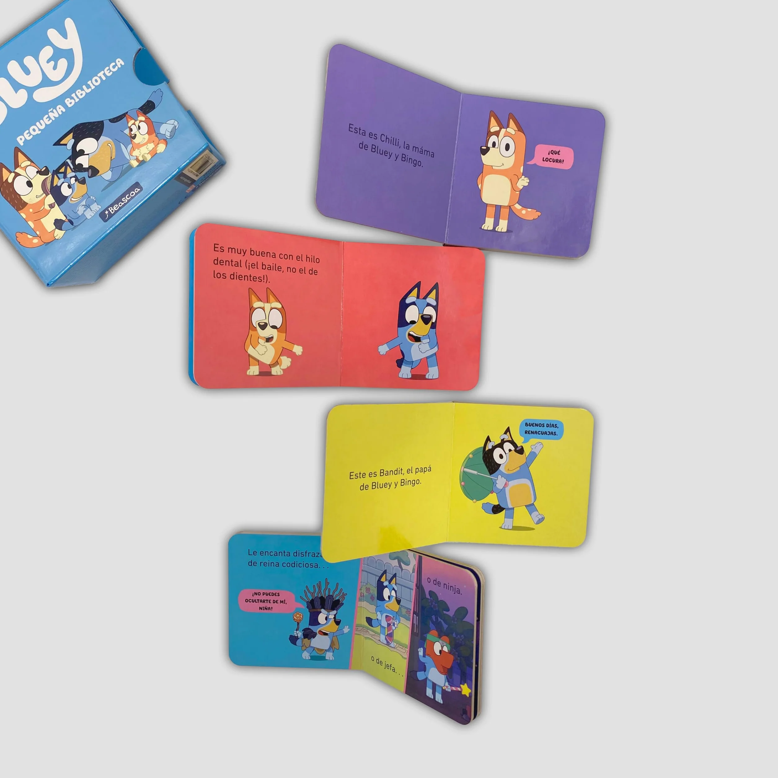 Bluey. Libro juguete - Pequeña biblioteca (edición en español)