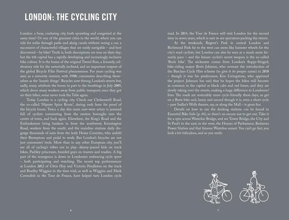 City Cycling Europe (Coffret 8 Vol) /anglais: Slipcased set of 8 paperback volumes, including Paris, Milan, London, Copenhagen, Berlin, Barcelona, Antwerp & Ghent and Amsterdam