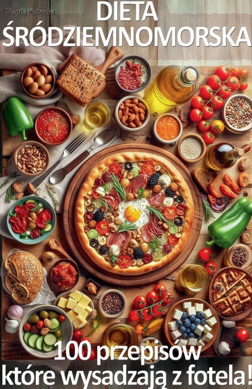 Dieta Śródziemnomorska. 100 przepisów, które wysadzają z fotela!