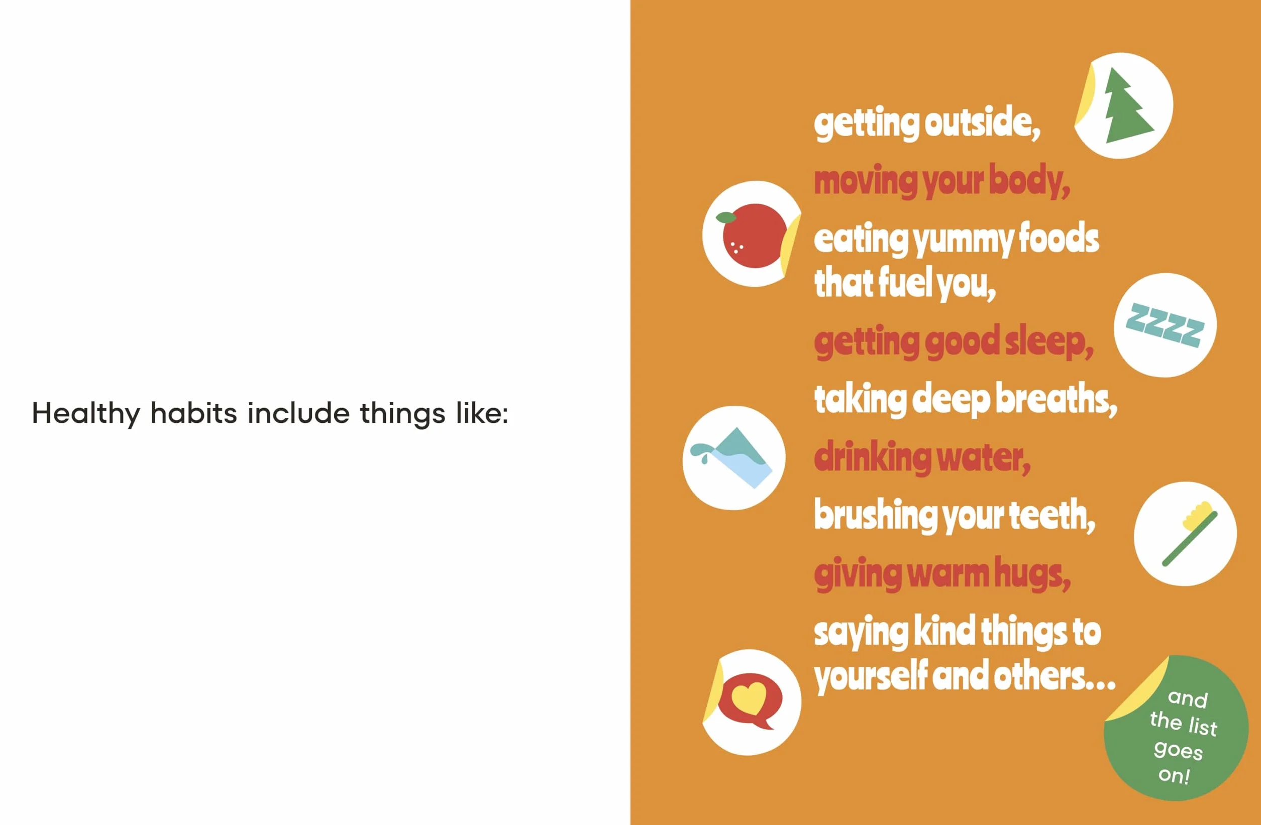 A Kids Book about Healthy Habits