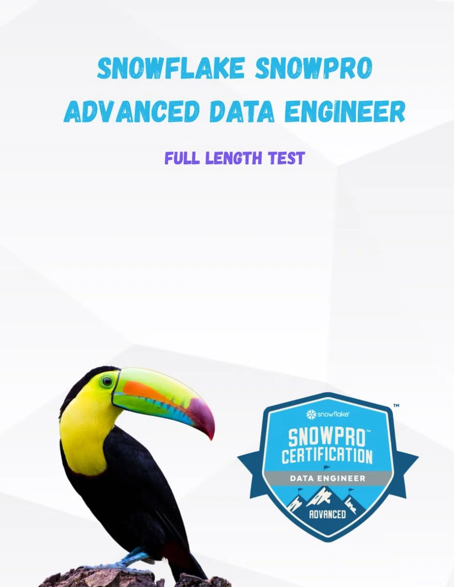 Snowflake SnowPro Advanced Data Engineer: Master Snowflake data engineering. Ace the SnowPro Advanced Data Engineer certification.