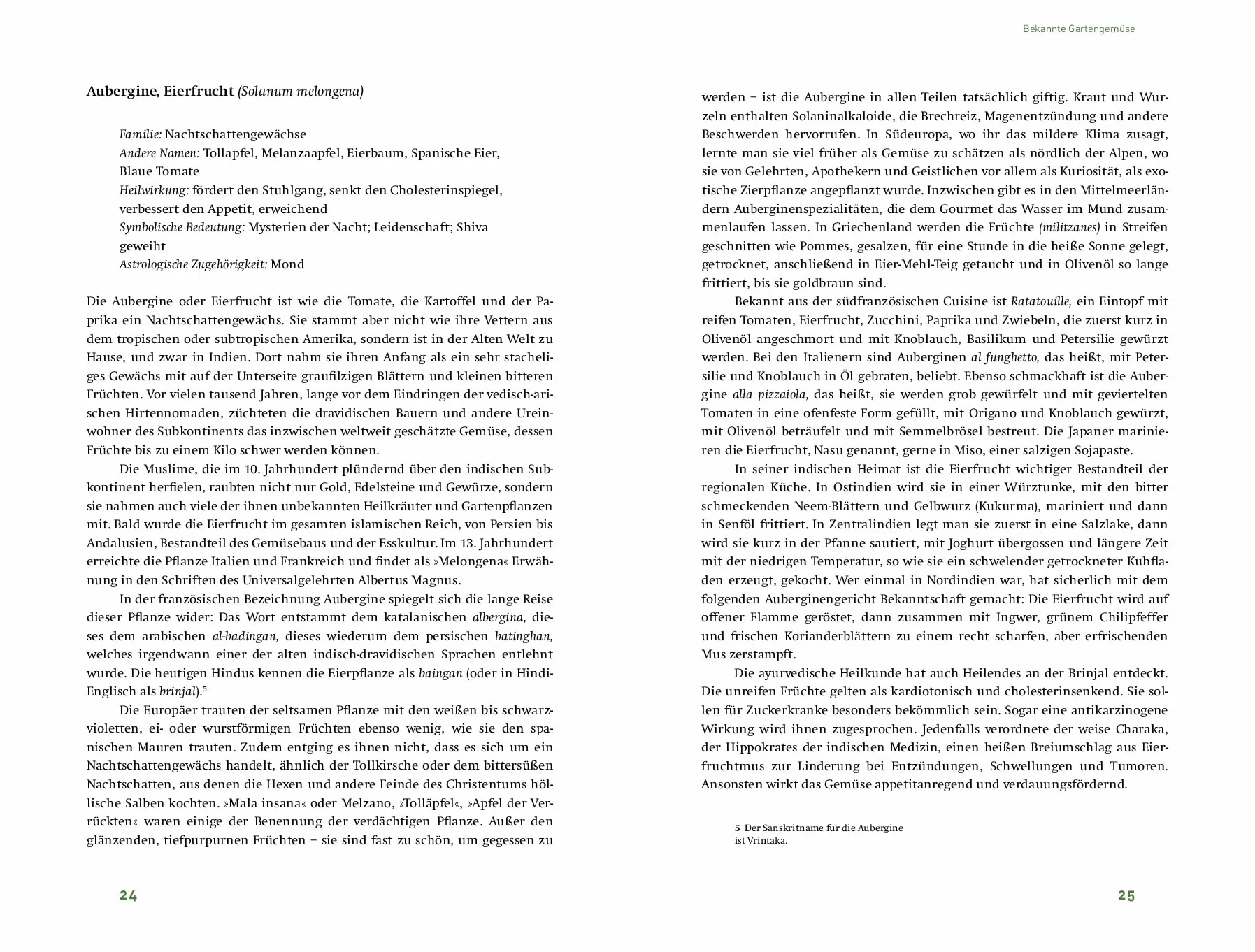 Bekannte und vergessene Gemüse: Botanik, Geschichte, Heilkunde und Anwendungen