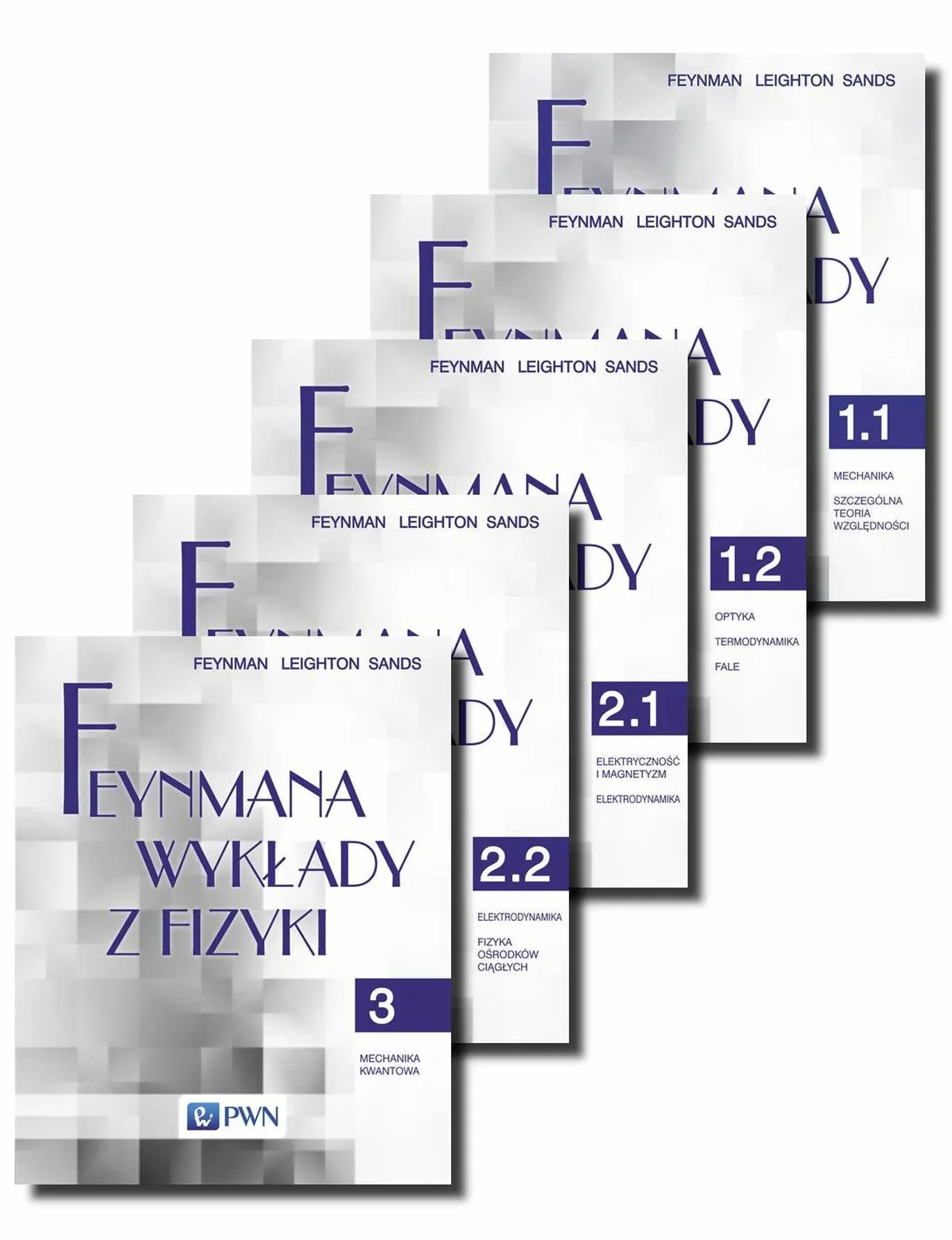 Feynmana wykłady z fizyki Tom 1-3: Pakiet