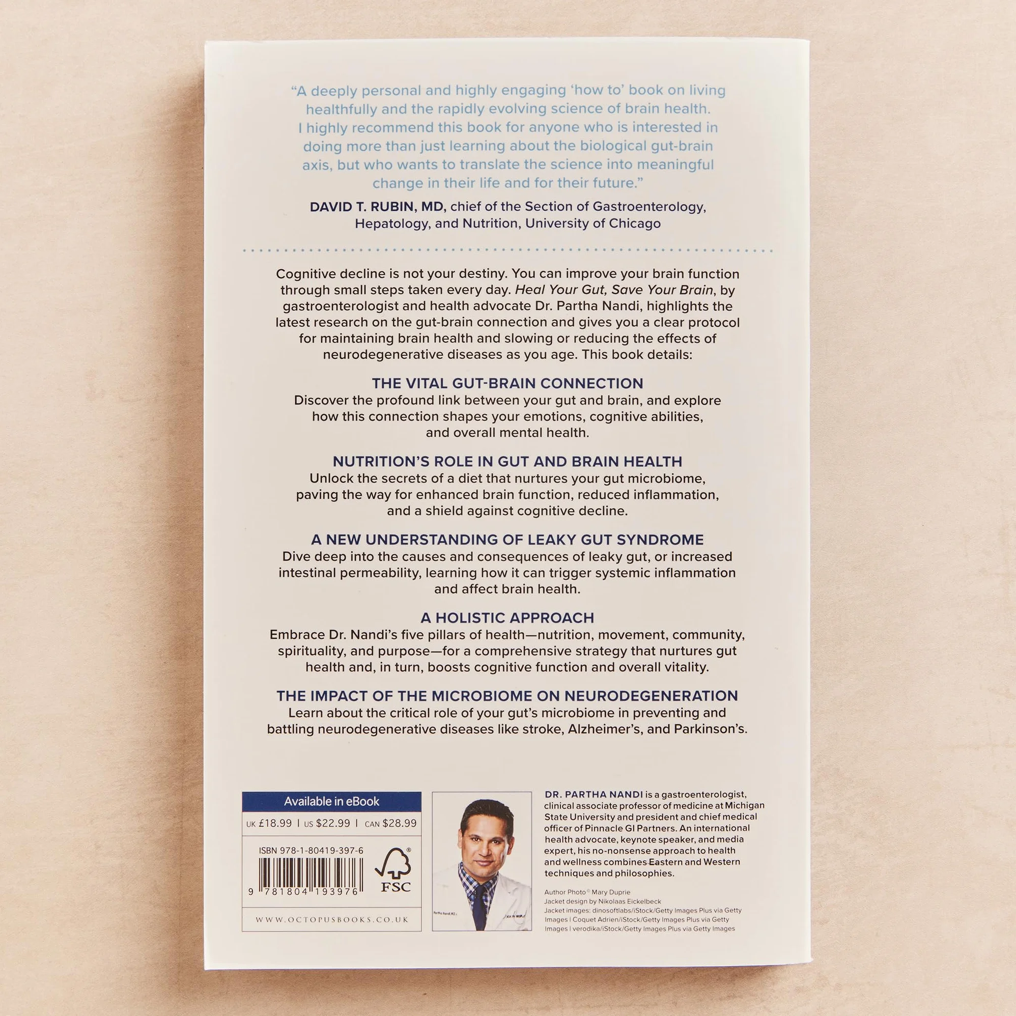 Heal Your Gut, Save Your Brain: The Five Pillars of Enhancing Your Gut and Optimizing Your Cognitive Health