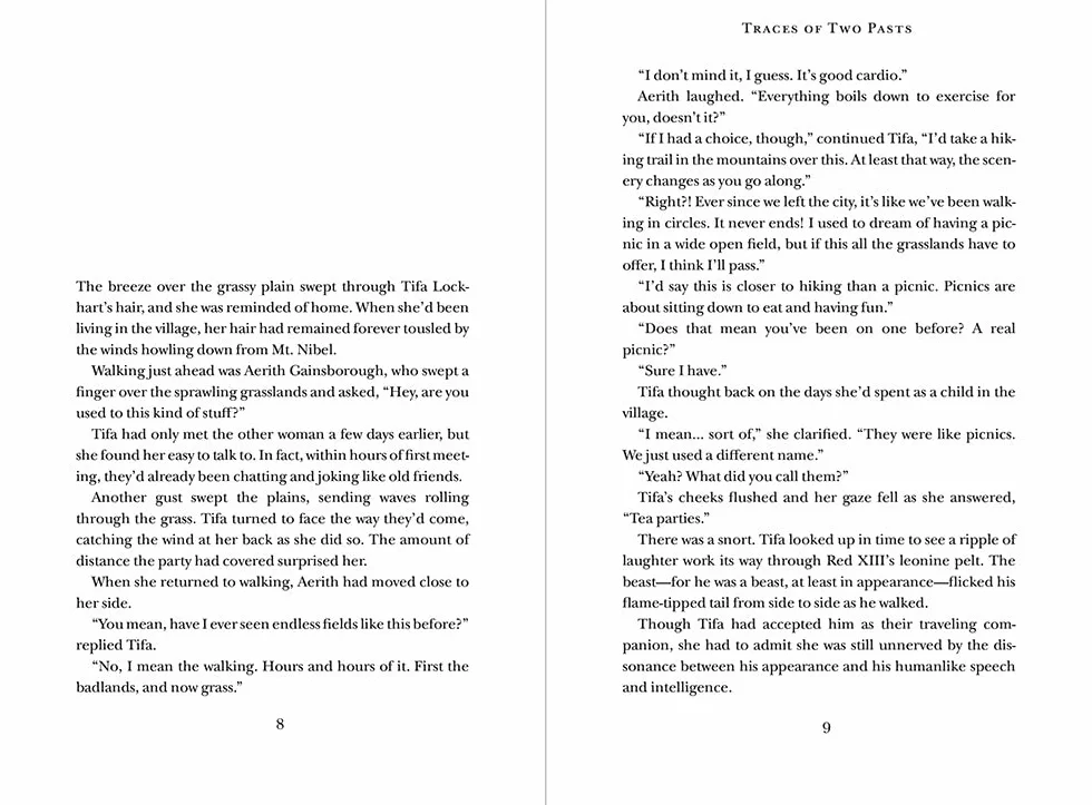 FINAL FANTASY VII REMAKE TRACE OF TWO PASTS HC NOVEL: Traces of Two Pasts
