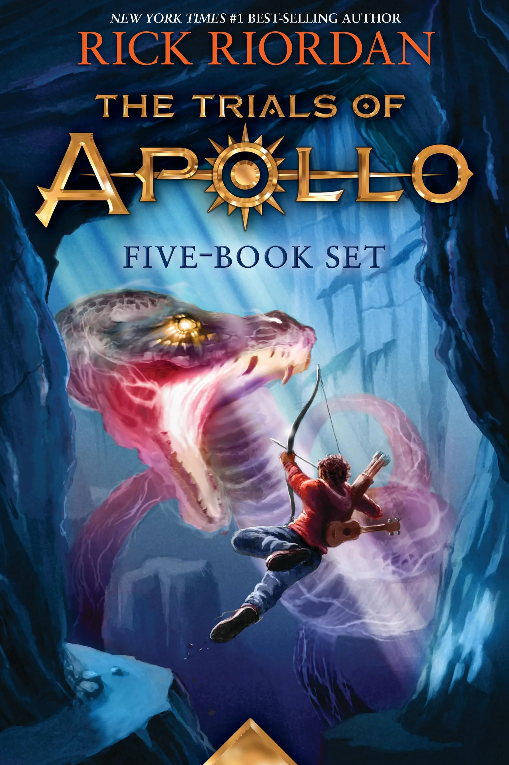 The Trials of Apollo Boxed Set: The Hidden Oracle / the Dark Prophecy / the Burning Maze / the Tyrant's Tomb / the Tower of Nero