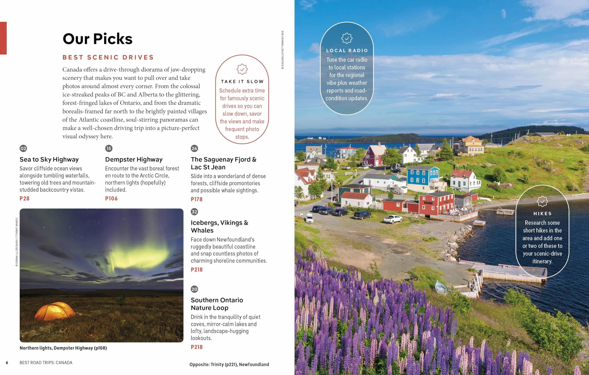Best Road Trips Canada 3ed - anglais: best road trips : escapes on the open road