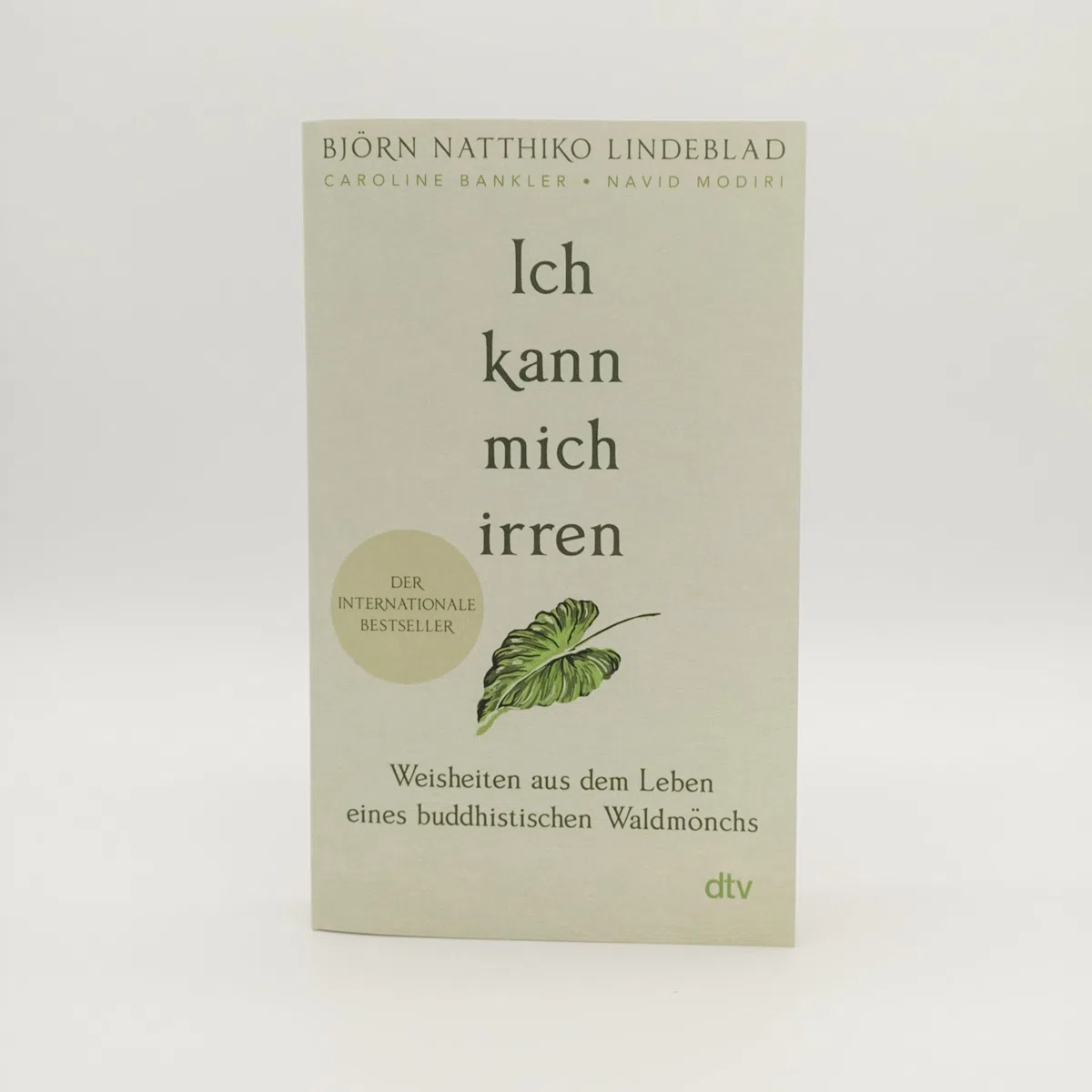 Ich kann mich irren: Weisheiten aus dem Leben eines buddhistischen Waldmönchs | Der Nr.-1-Bestseller aus Schweden mit über 300.000 verkauften Exemplaren und Sunday-Times-Bestseller