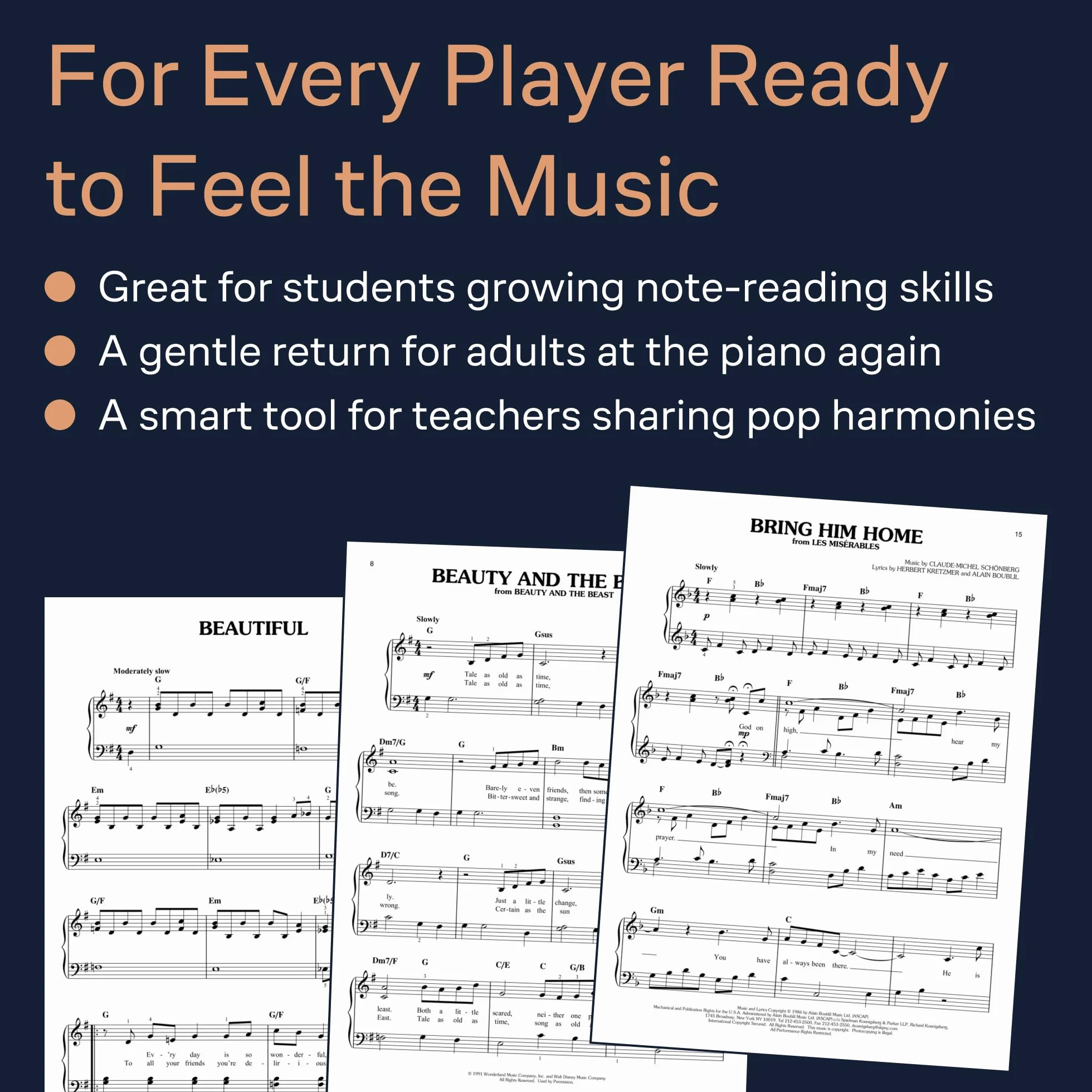 First 50 Pop Ballads You Should Play on the Piano