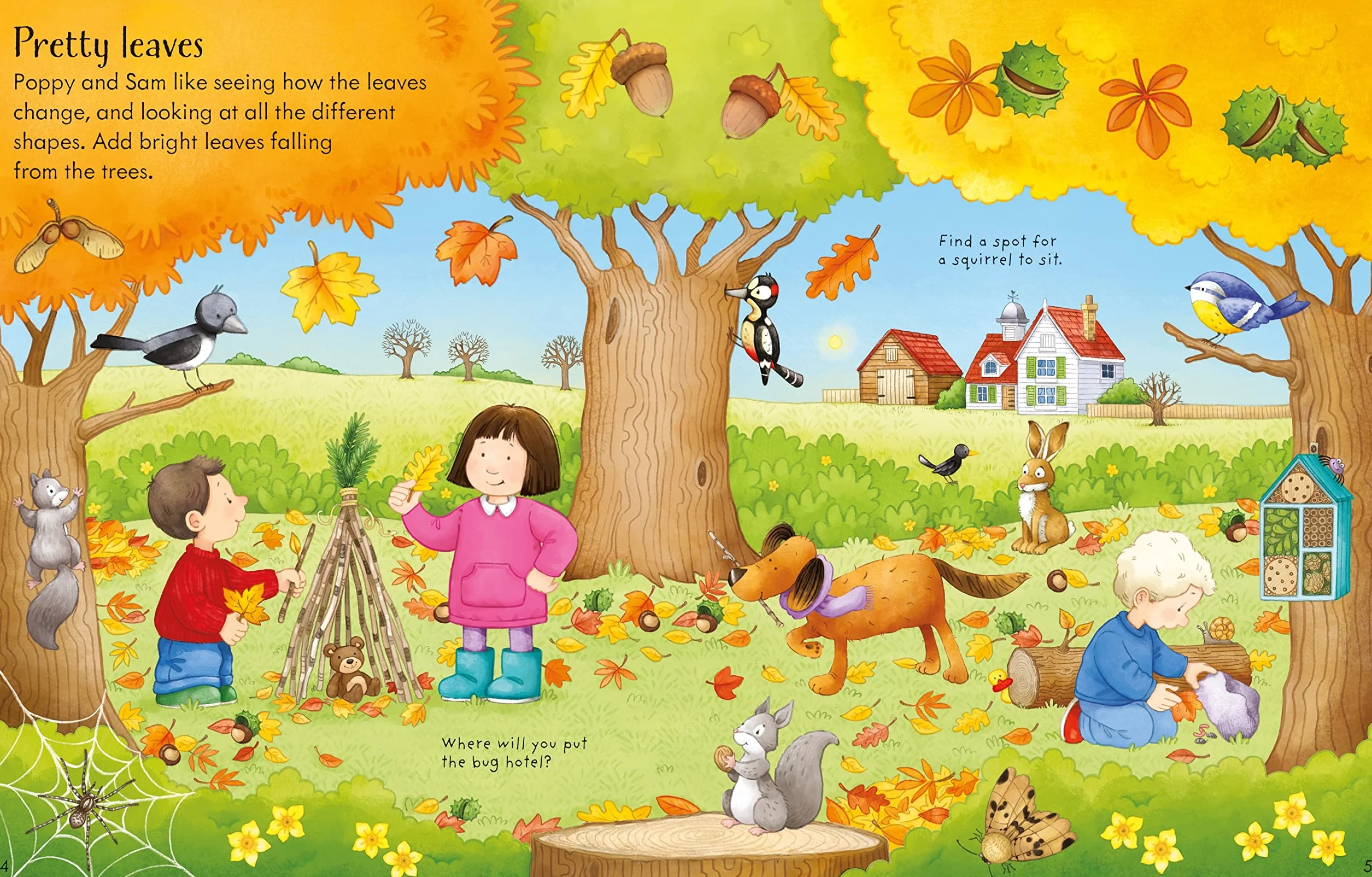 Poppy and Sam's Autumn Sticker Book