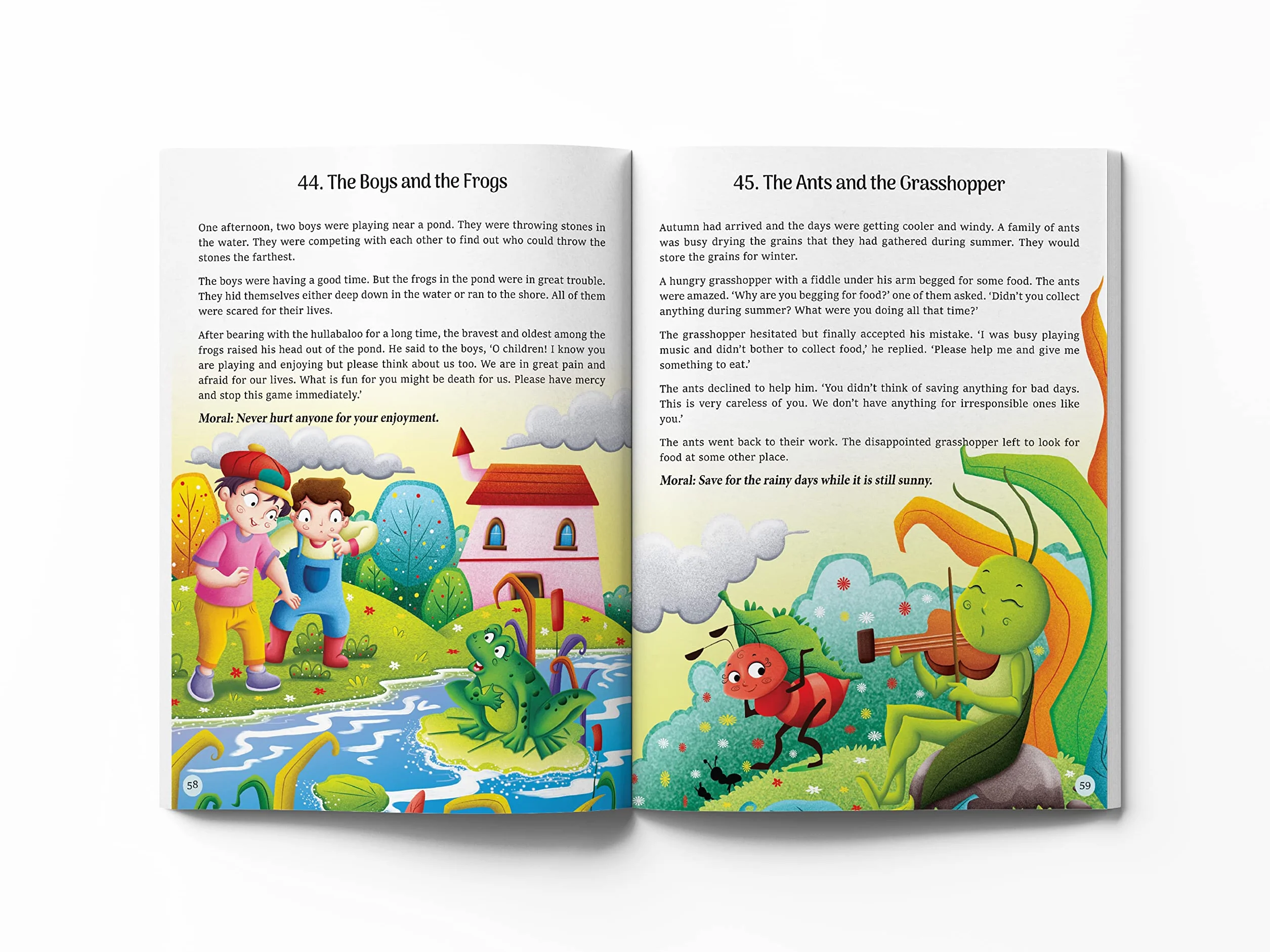 5 Minutes Read Aloud: 101 Aesop's Fables for Children