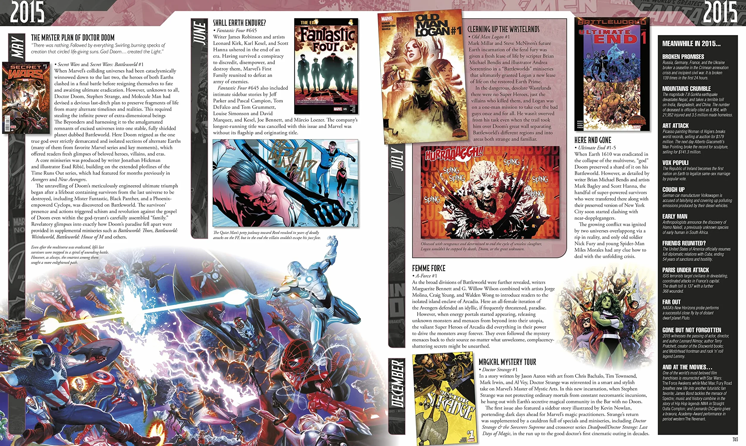 Marvel Year By Year A Visual History New Edition