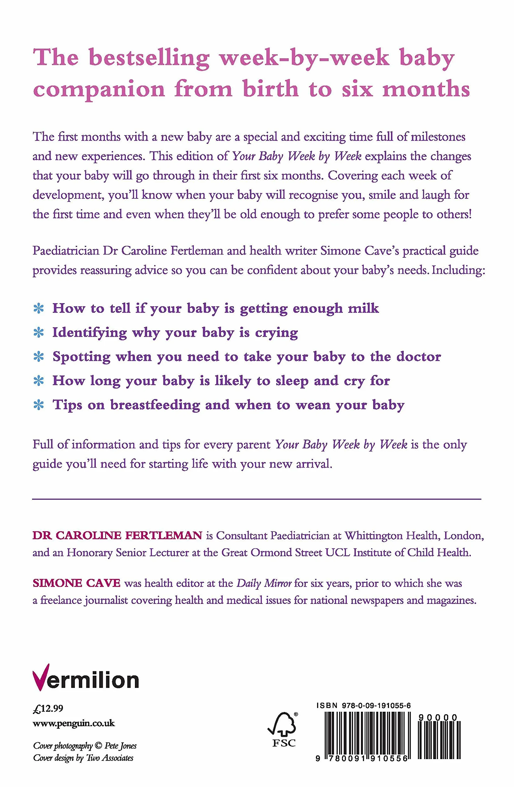 Your Baby Week by Week: The Ultimate Guide to Caring for Your New Baby