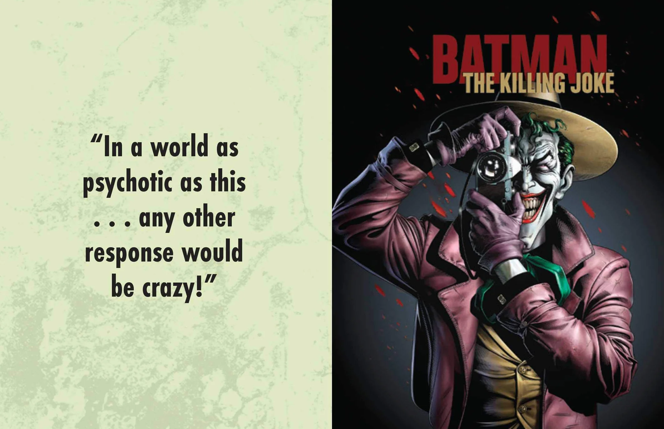DC Comics: The Wisdom of The Joker: Tiny Book