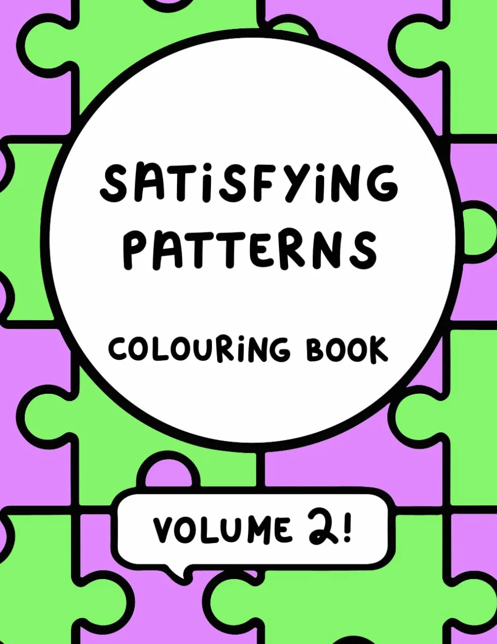 Satisfying Patterns Colouring Book VOLUME 2