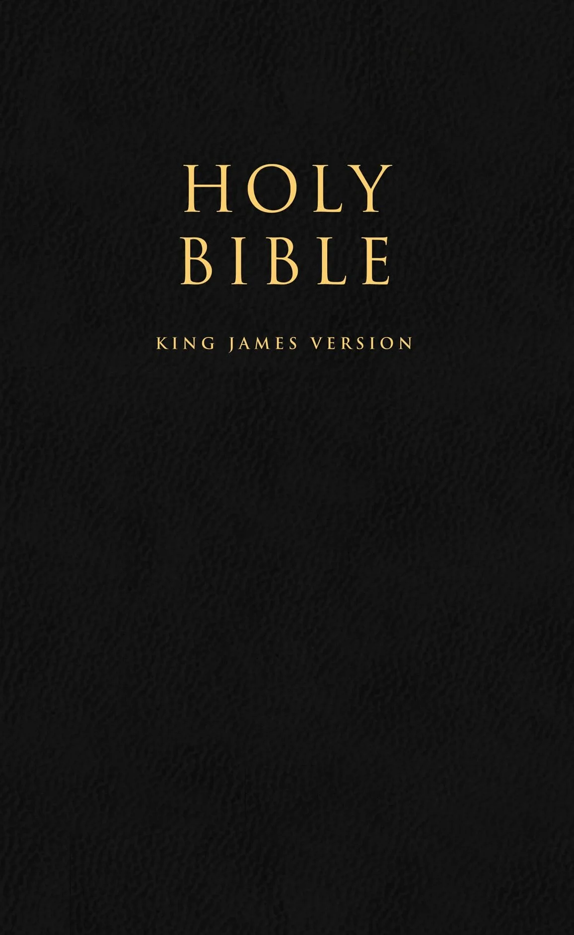 HOLY BIBLE: King James Version (KJV) Popular Gift & Award Black Leatherette Edition: A Beautiful Christian Gift of Sacred Scripture and Daily Devotions: Authorized King James Version