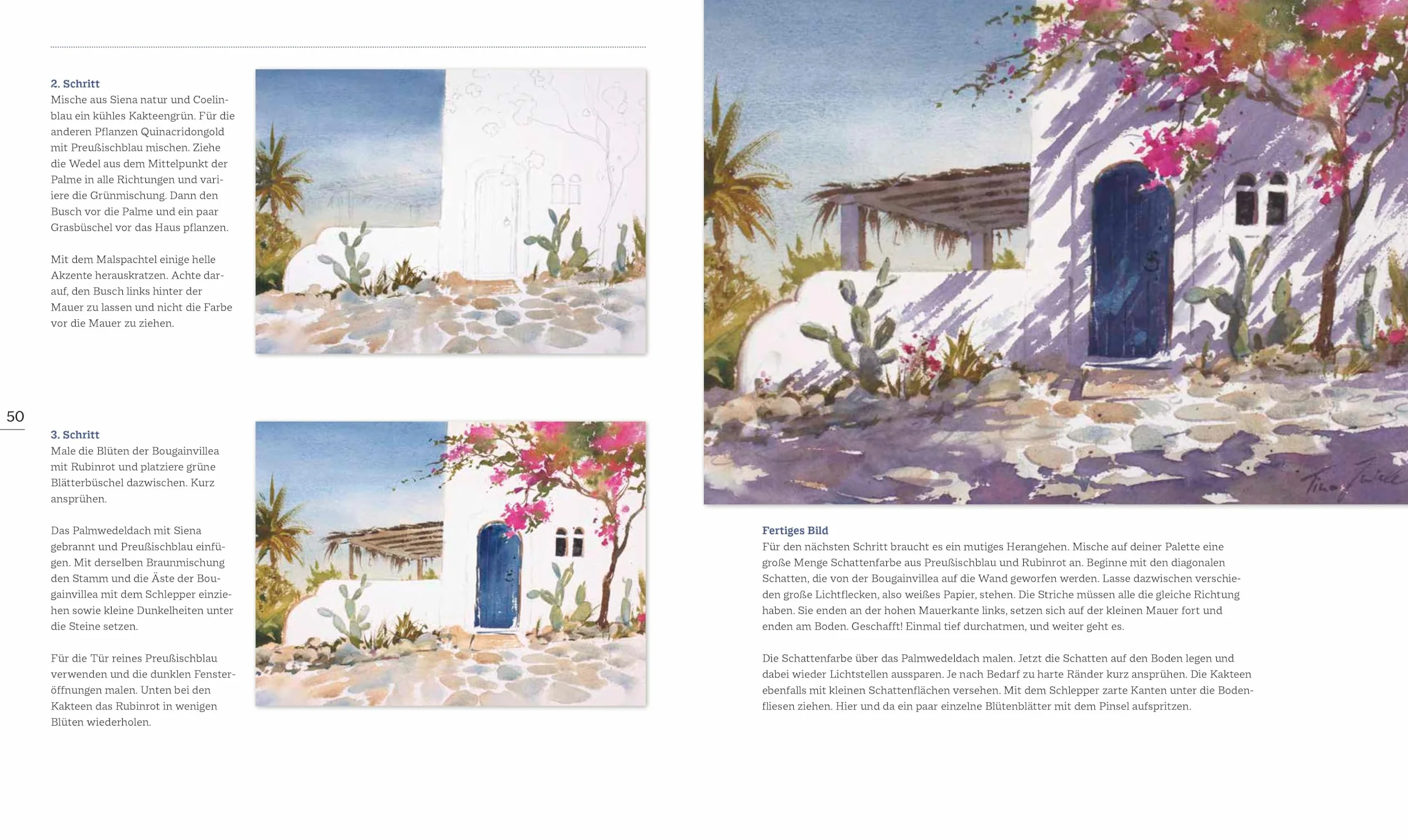 Mein Atelier Aquarellmalerei Licht & Schatten: Stimmungsvolle Bilder Schritt für Schritt malen