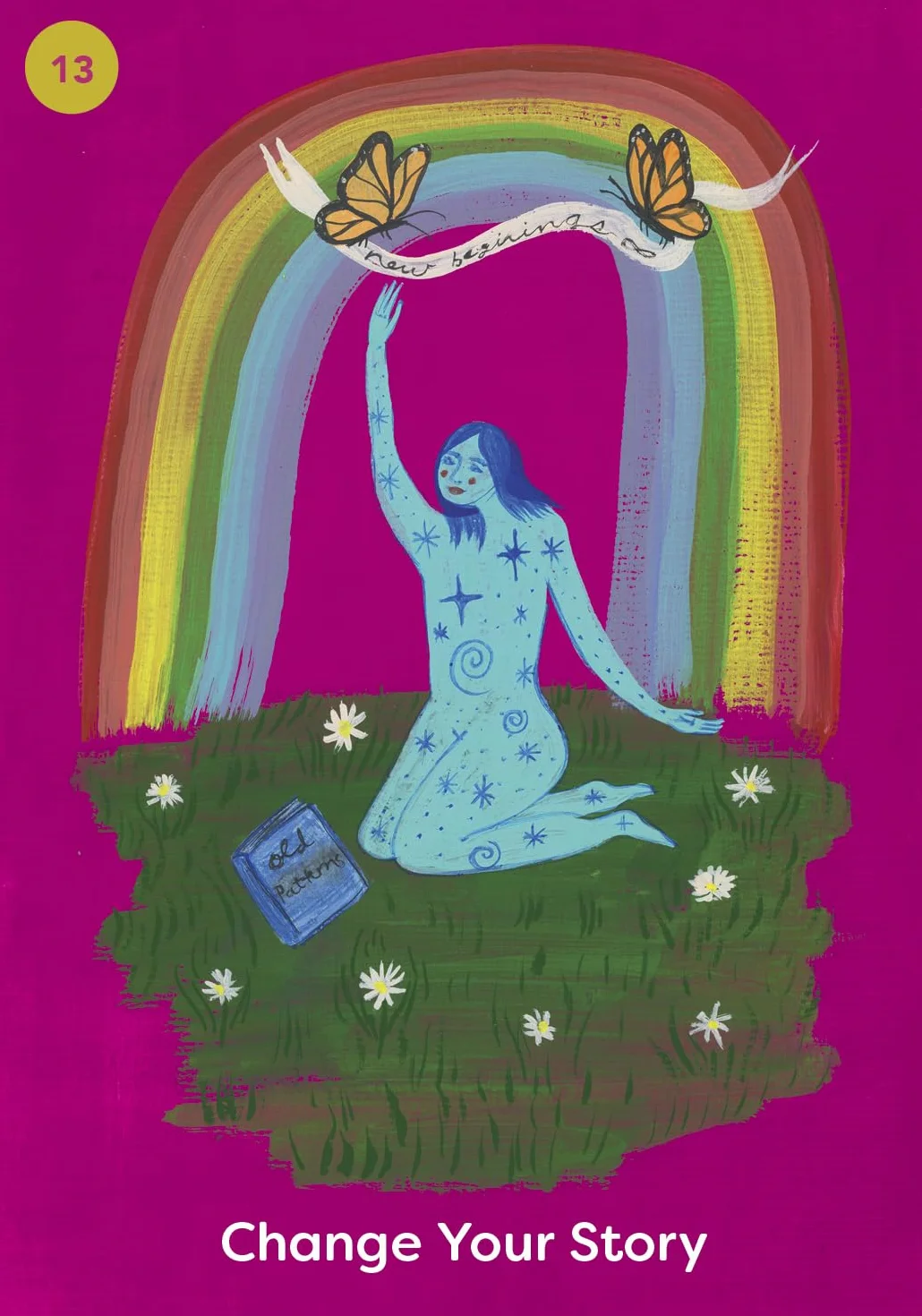 Trust Your Vibes Oracle Cards: A 50-Card Deck with Guidebook