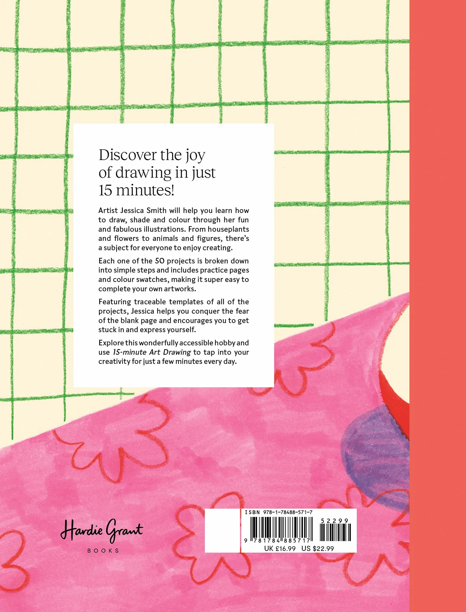 15-Minute Art Drawing: Learn How to Draw, Colour and Shade