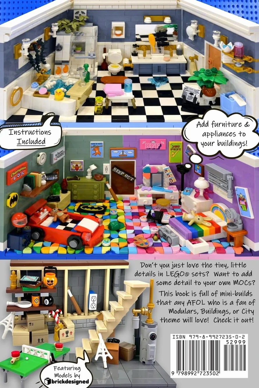 All About the Details: Room By Room: A Collection of LEGO® Mini-Builds: 1